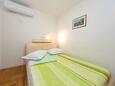 Makarska, Slaapkamer 2 in the apartment, air condition available en WiFi.