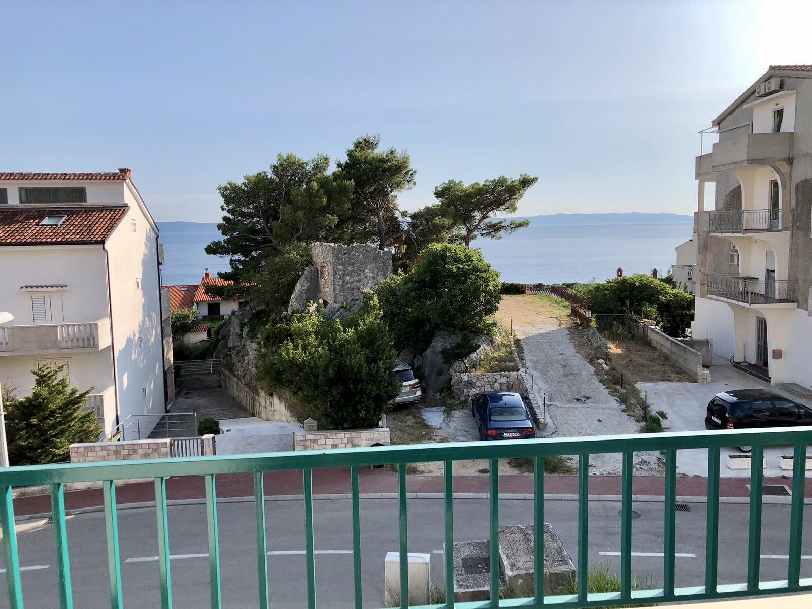One bedroom apartment with balcony and sea view Makarska  A-a