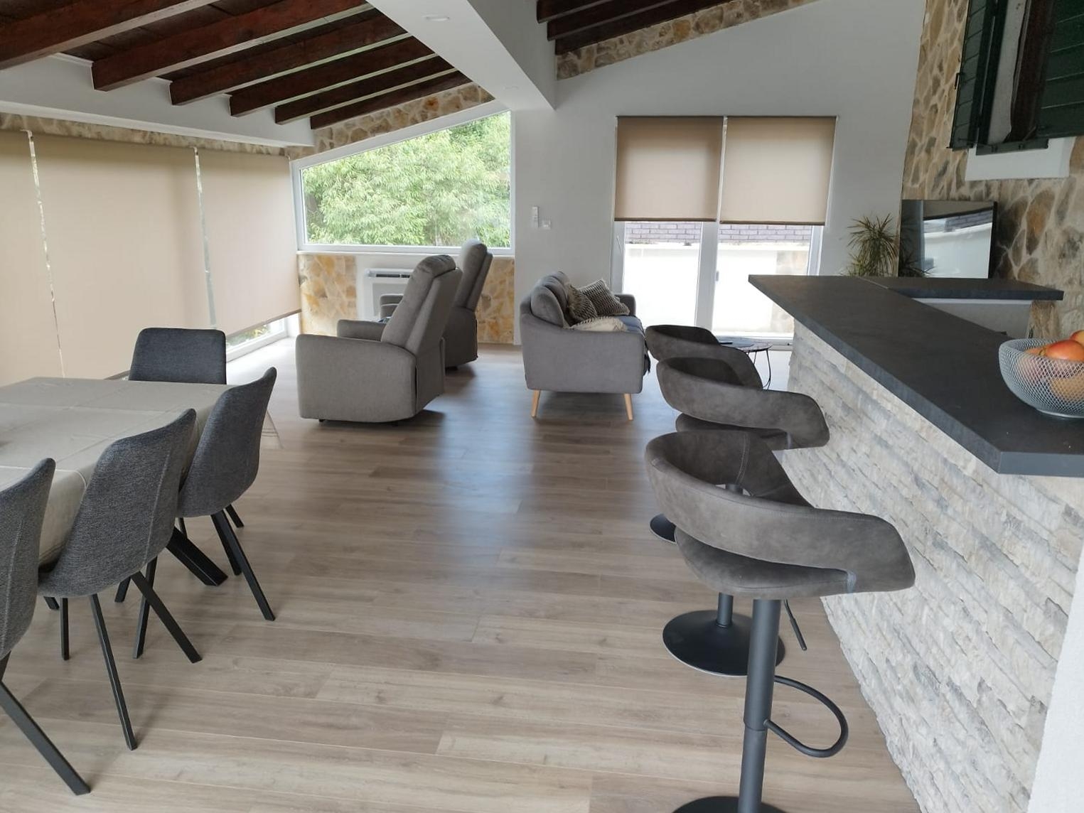 Three bedroom house with terrace and sea view Stupin Čeline, Rogoznica  K