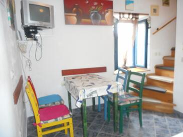 Susak, Столовая в размещении типа apartment, Домашние животные допускаются и WiFi.