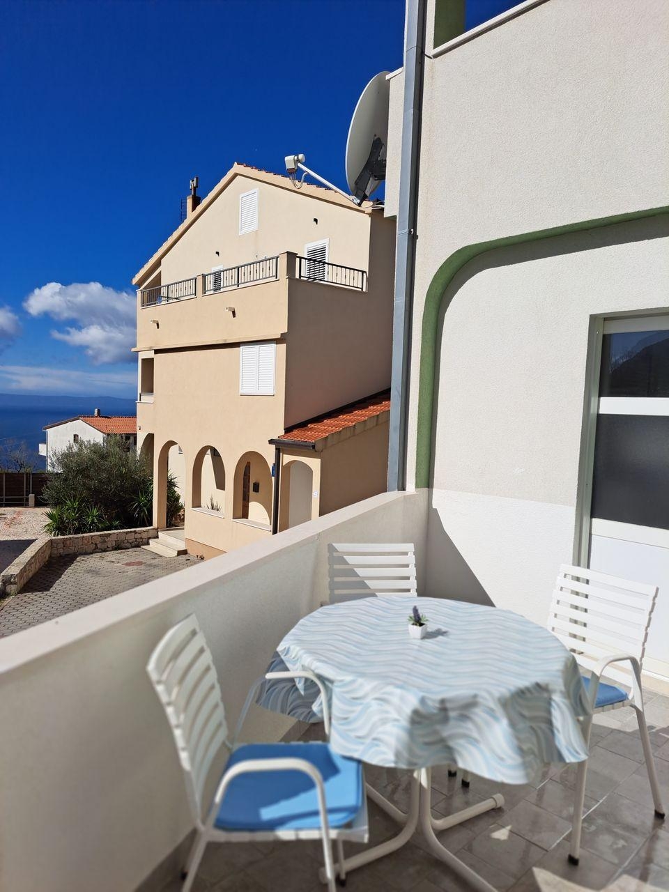One bedroom apartment with balcony and sea view Makarska  A-a