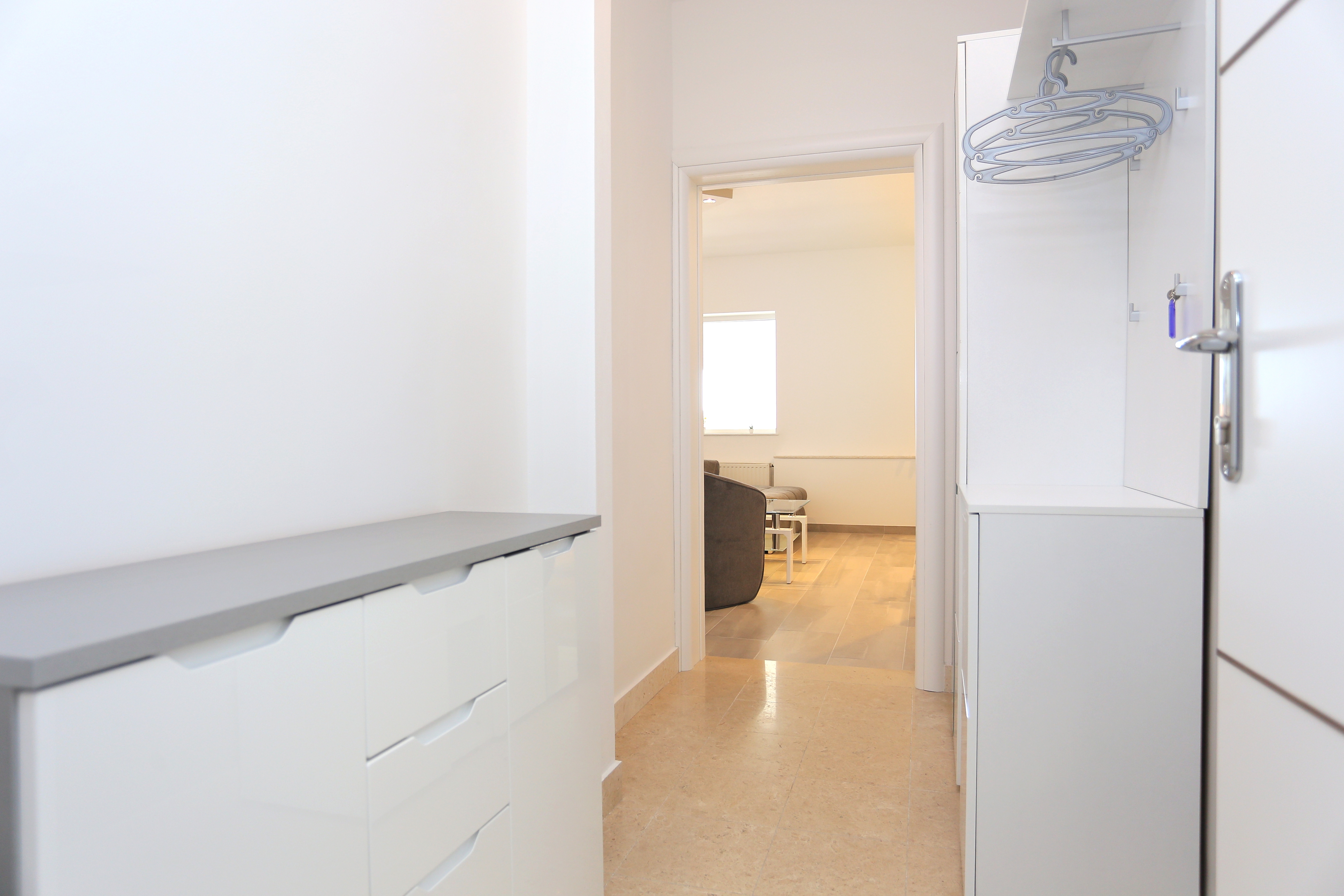One bedroom apartment with balcony and sea view Makarska  A-a