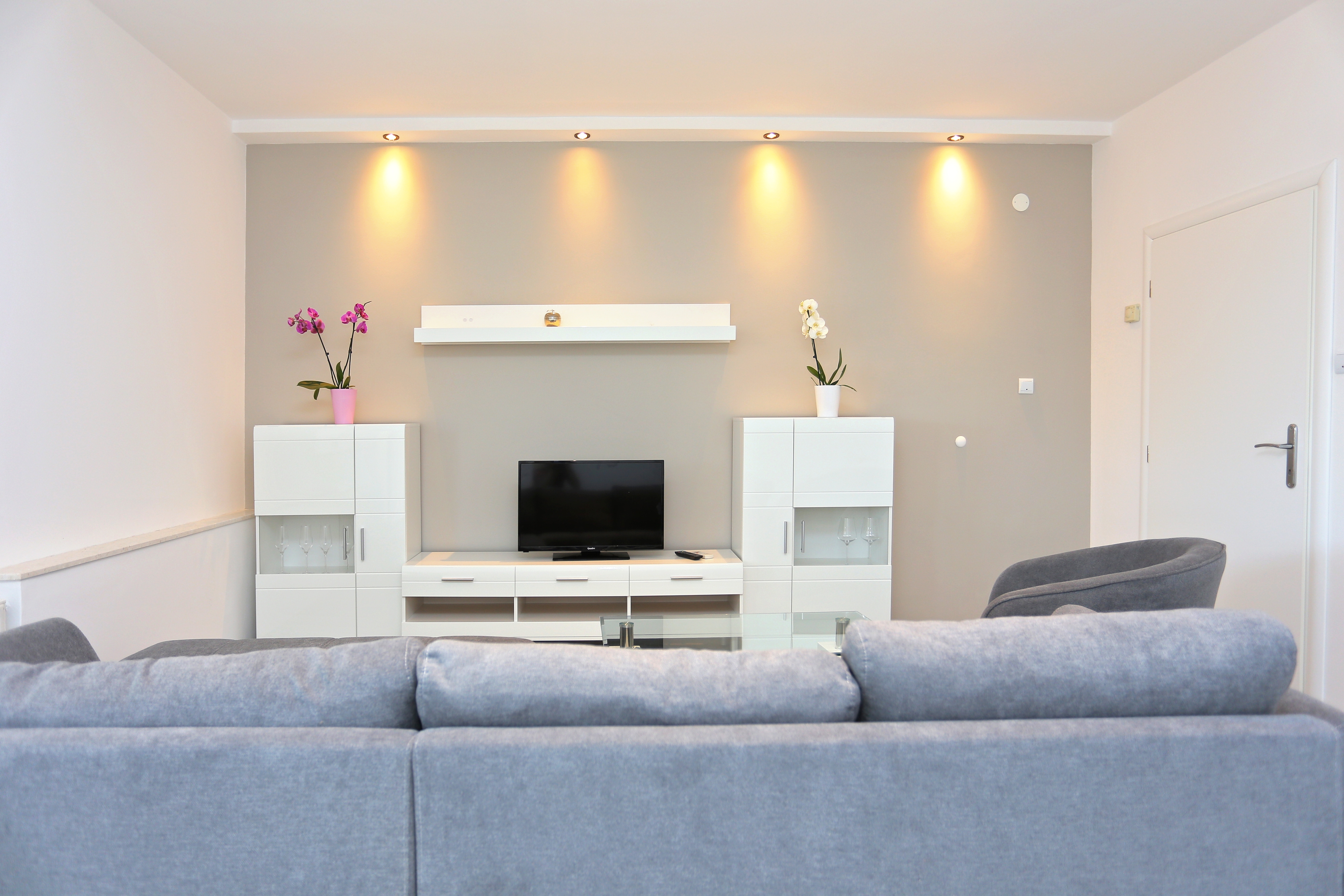 One bedroom apartment with balcony and sea view Makarska  A-a