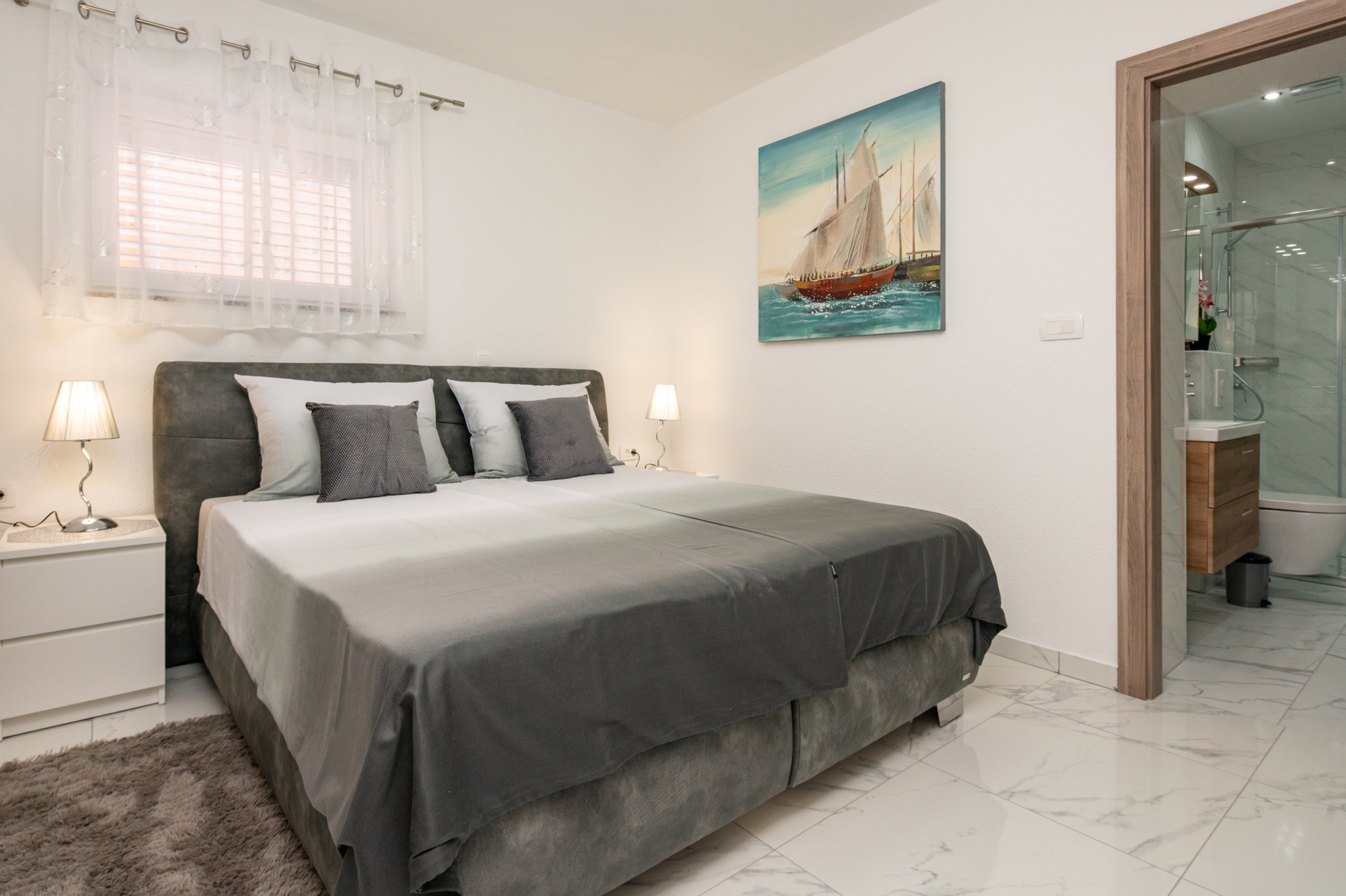 Comfortable and spacious house with terrace Turanj, Biograd  K