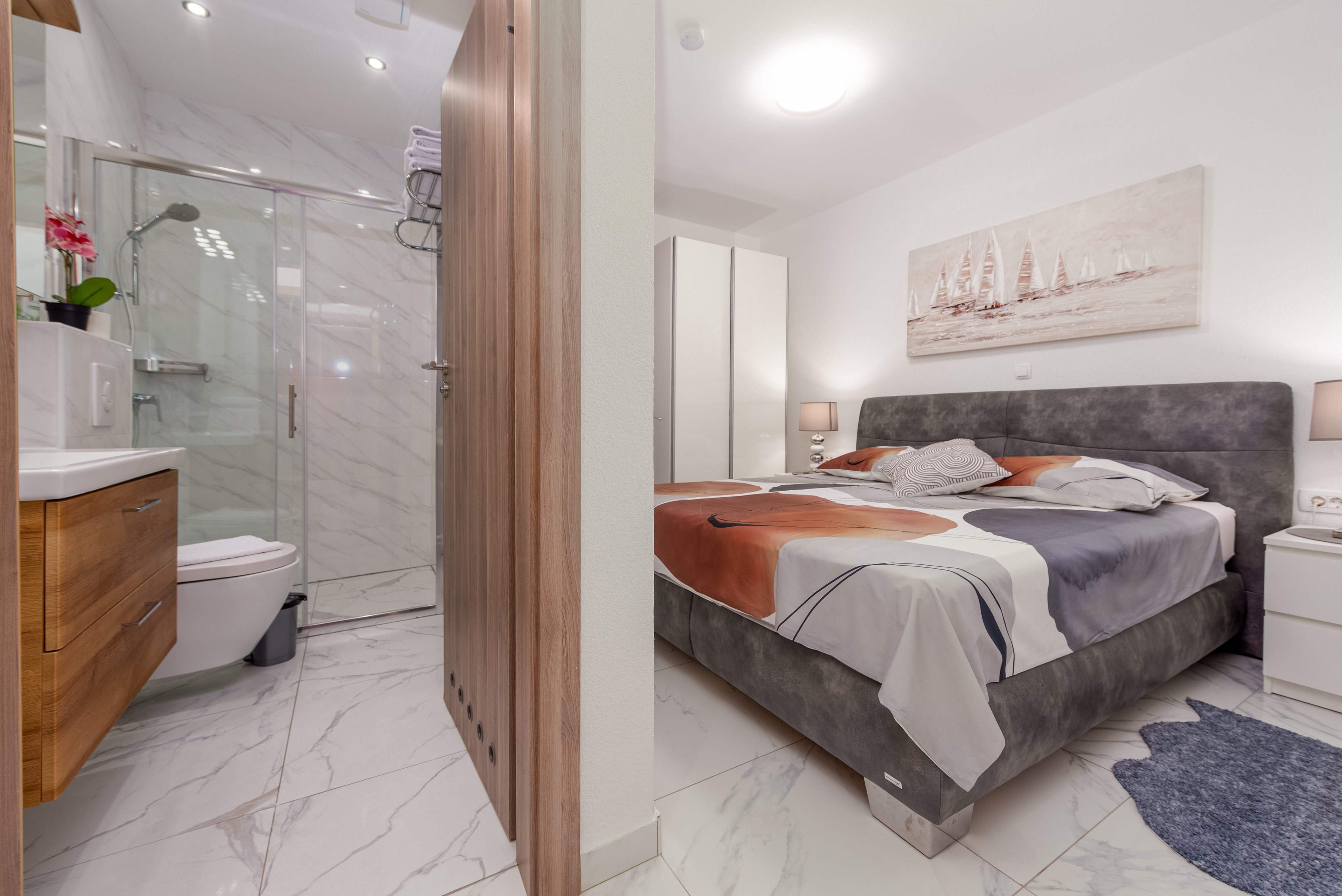Comfortable and spacious house with terrace Turanj, Biograd  K