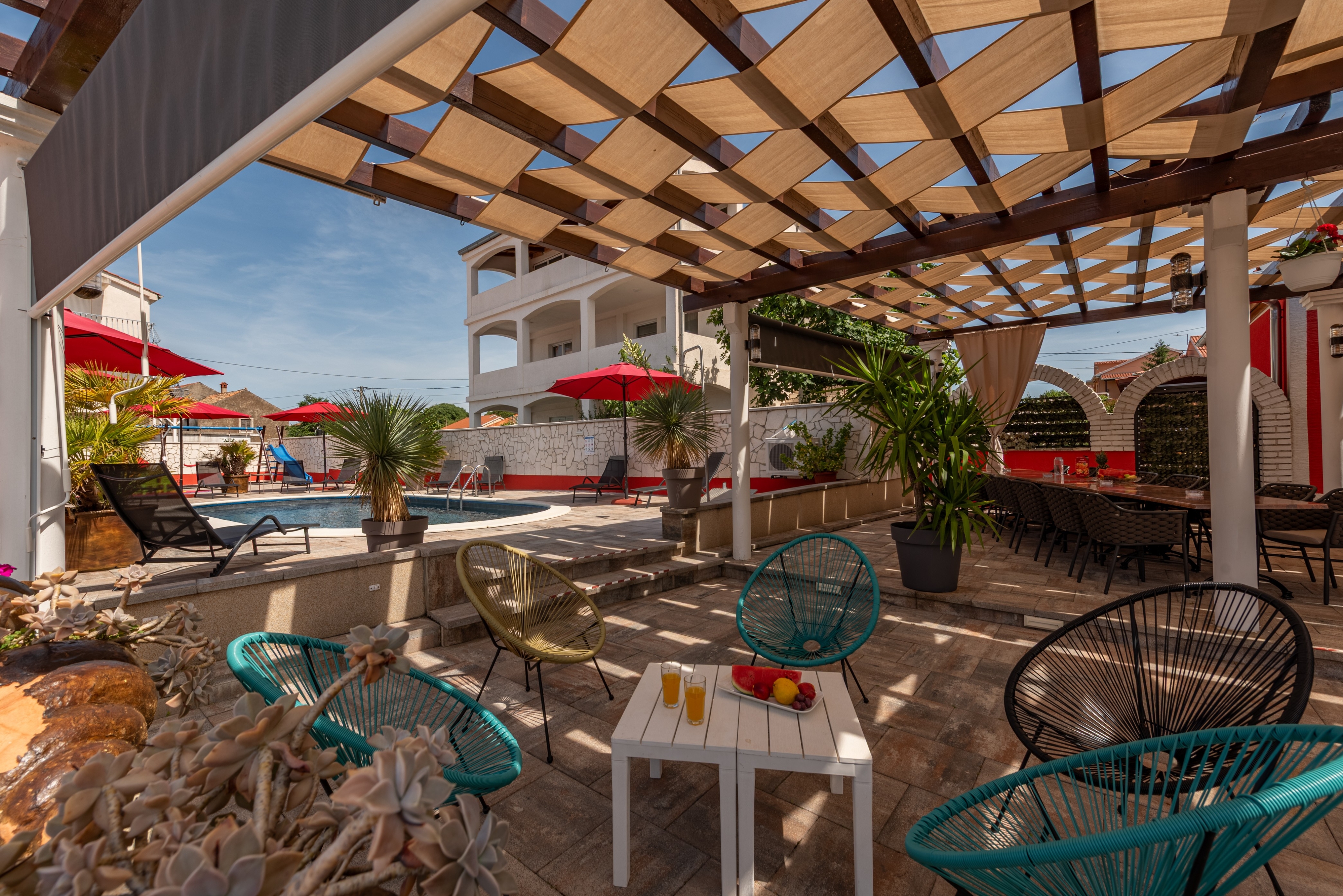 Comfortable and spacious house with terrace Turanj, Biograd  K