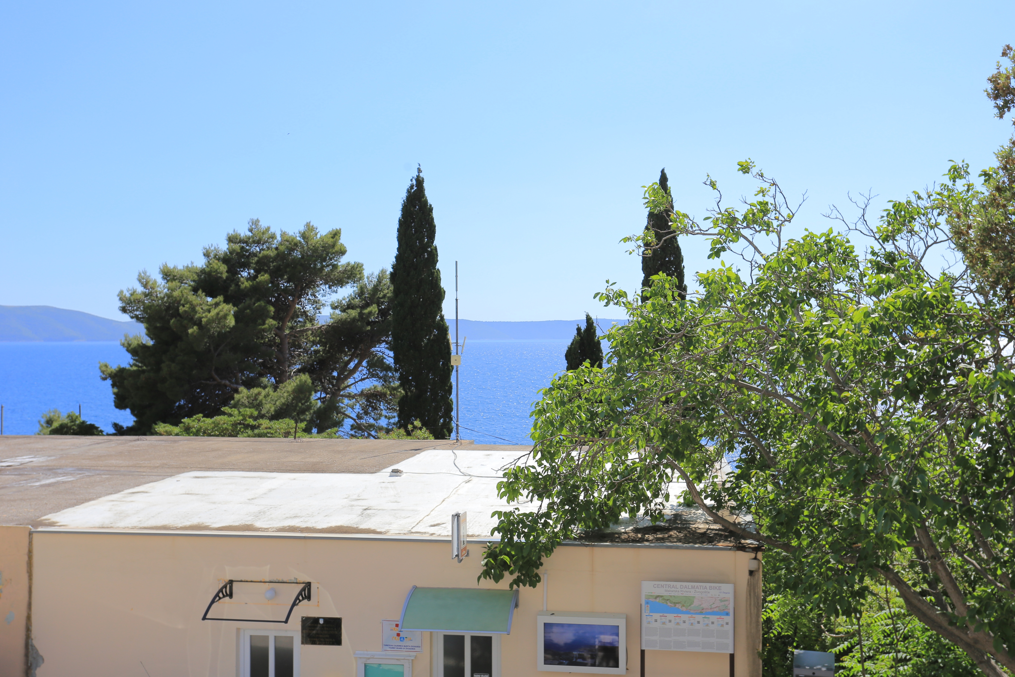 Two bedroom apartment with balcony and sea view Živogošće - Porat, Makarska  A-b
