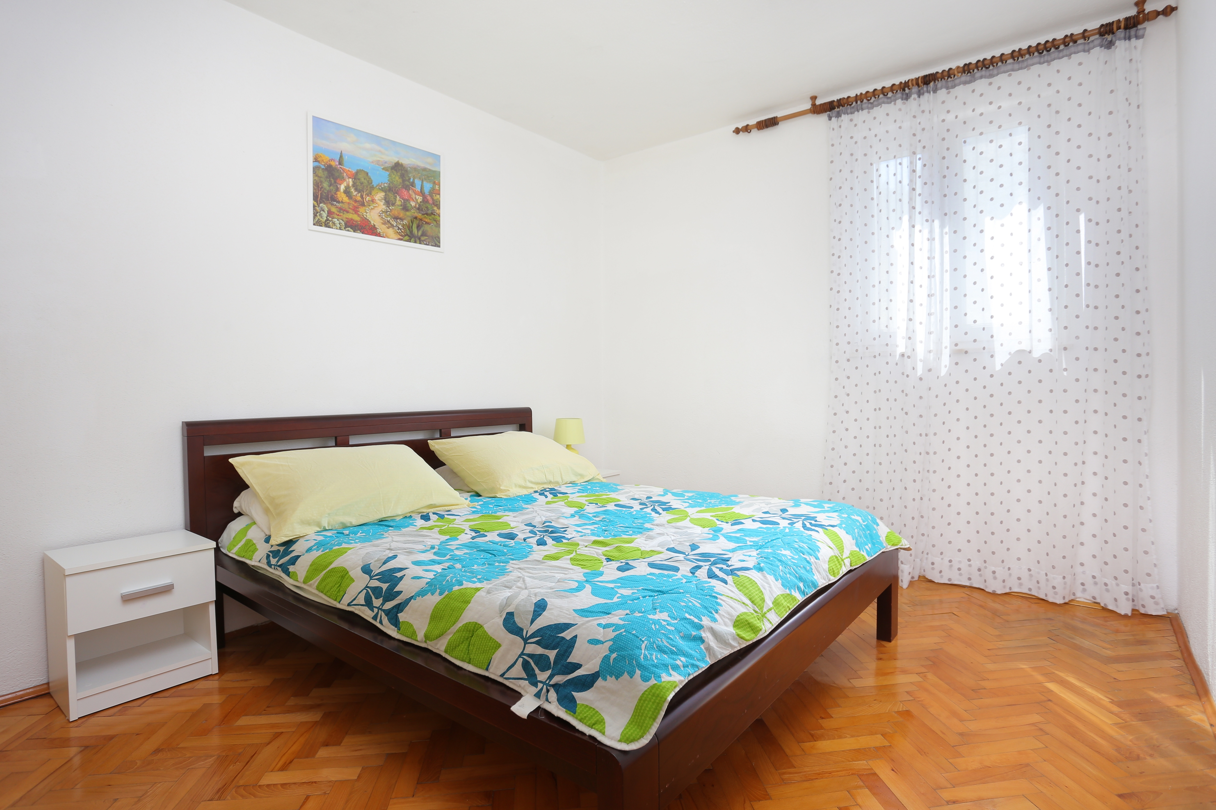 Three bedroom apartment with balcony and sea view Arbanija, Čiovo  A-a