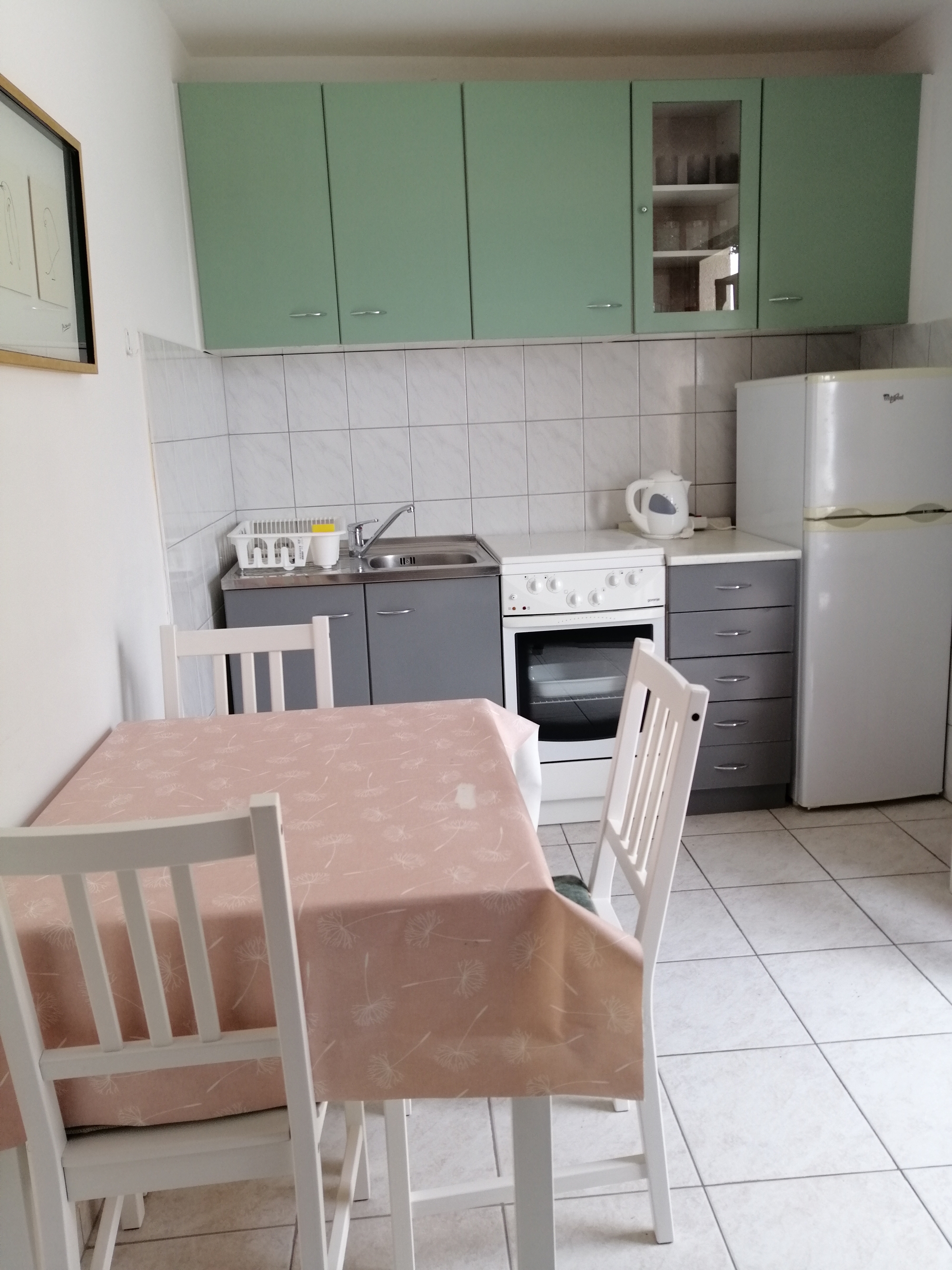 One bedroom apartment near beach Kustići, Pag (A-18248-c)