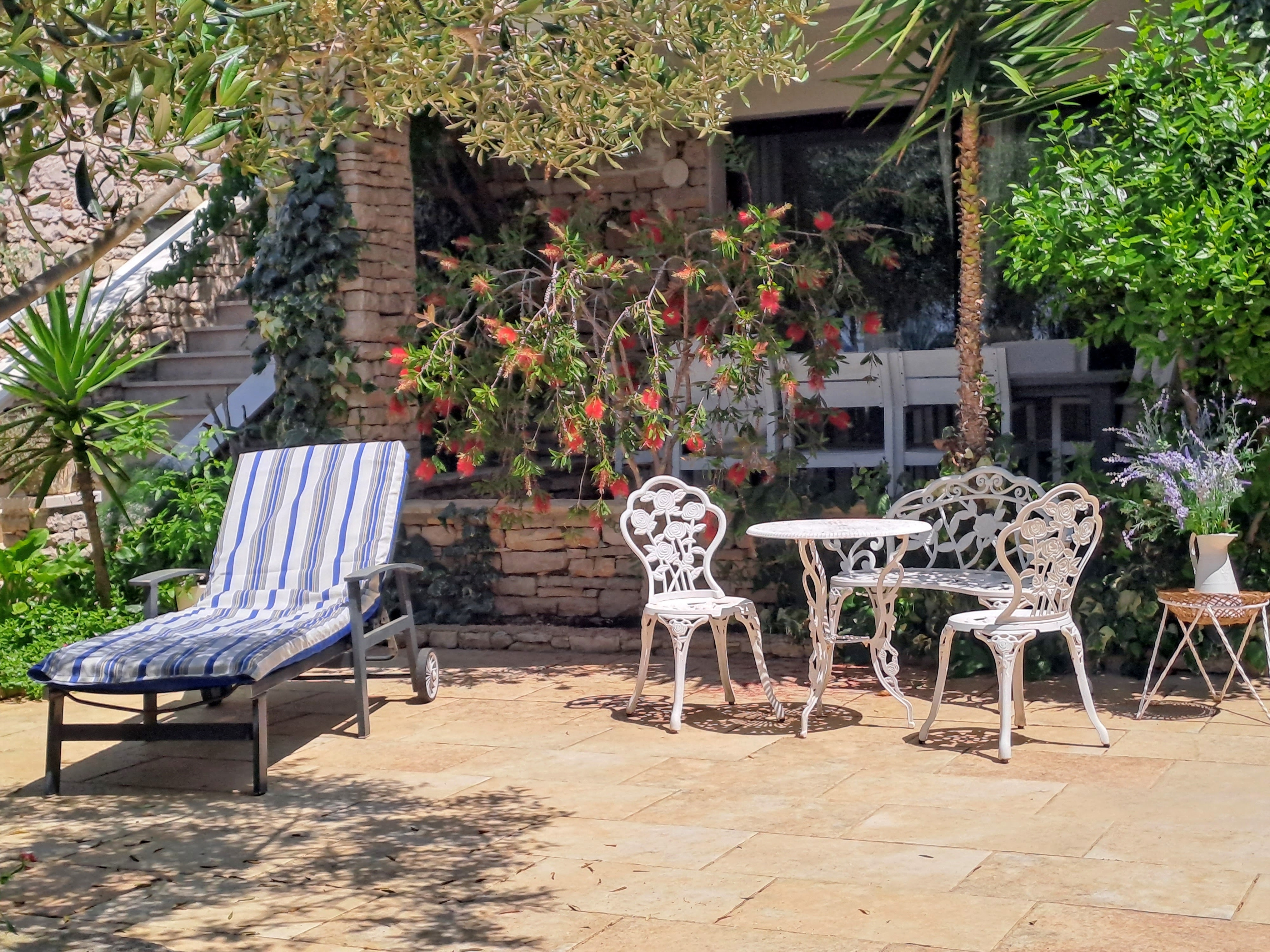 Two bedroom apartment with terrace and sea view Cove Poplat, Korčula  A-c