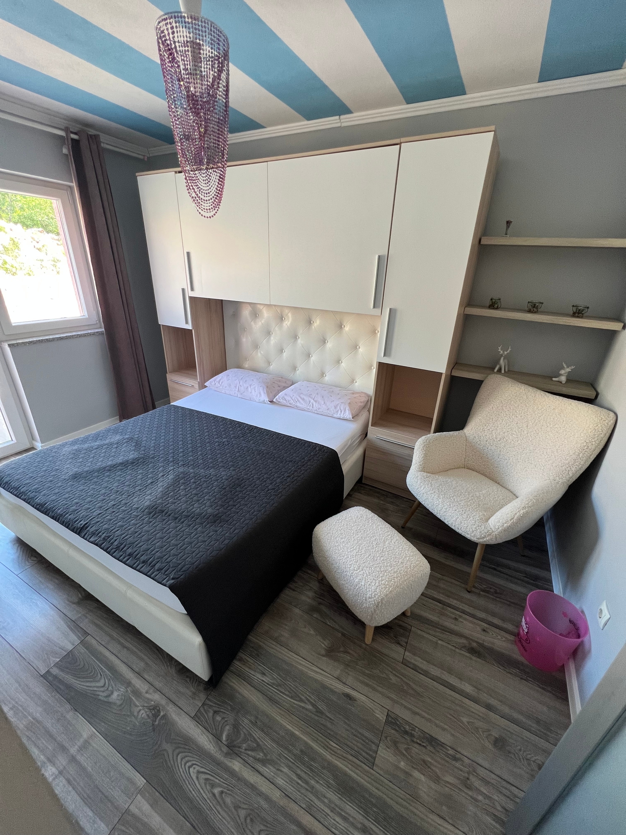 Three bedroom apartment with terrace and sea view Klenovica, Novi Vinodolski  A-a