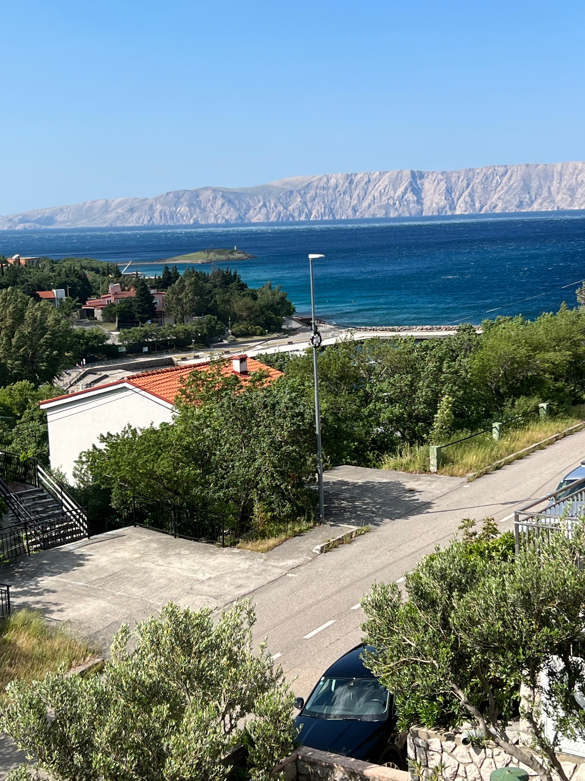 Three bedroom apartment with terrace and sea view Klenovica, Novi Vinodolski  A-a