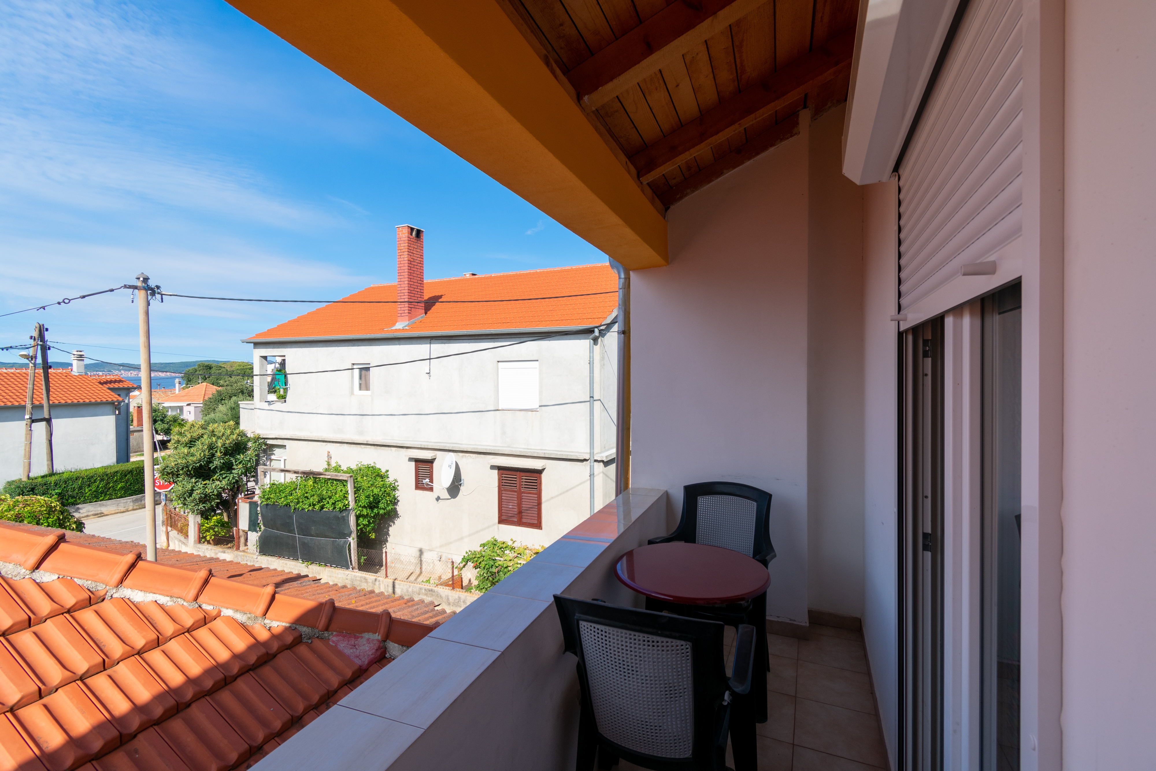Two bedroom apartment with balcony and sea view Bibinje, Zadar  A-a