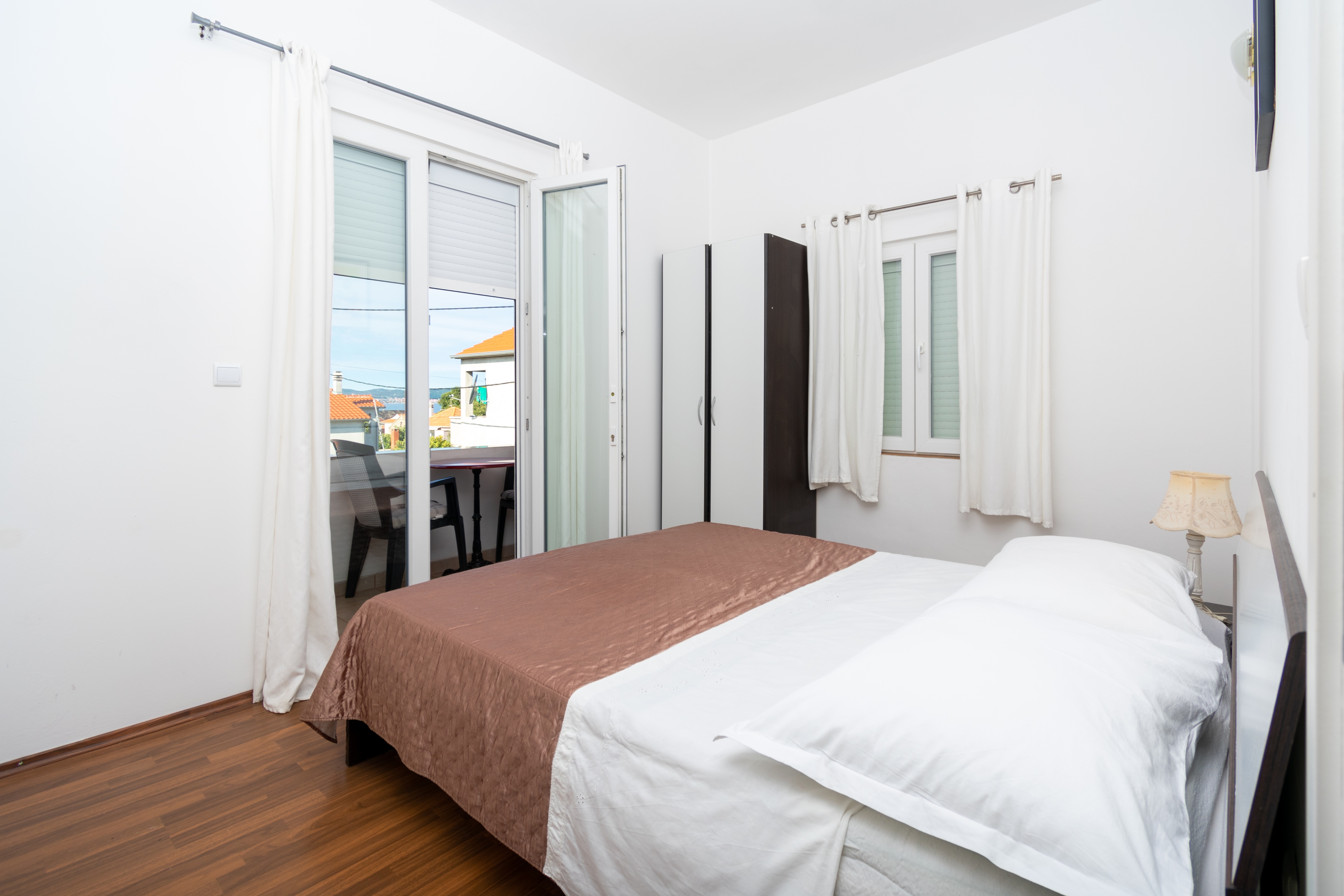Two bedroom apartment with balcony and sea view Bibinje, Zadar  A-a