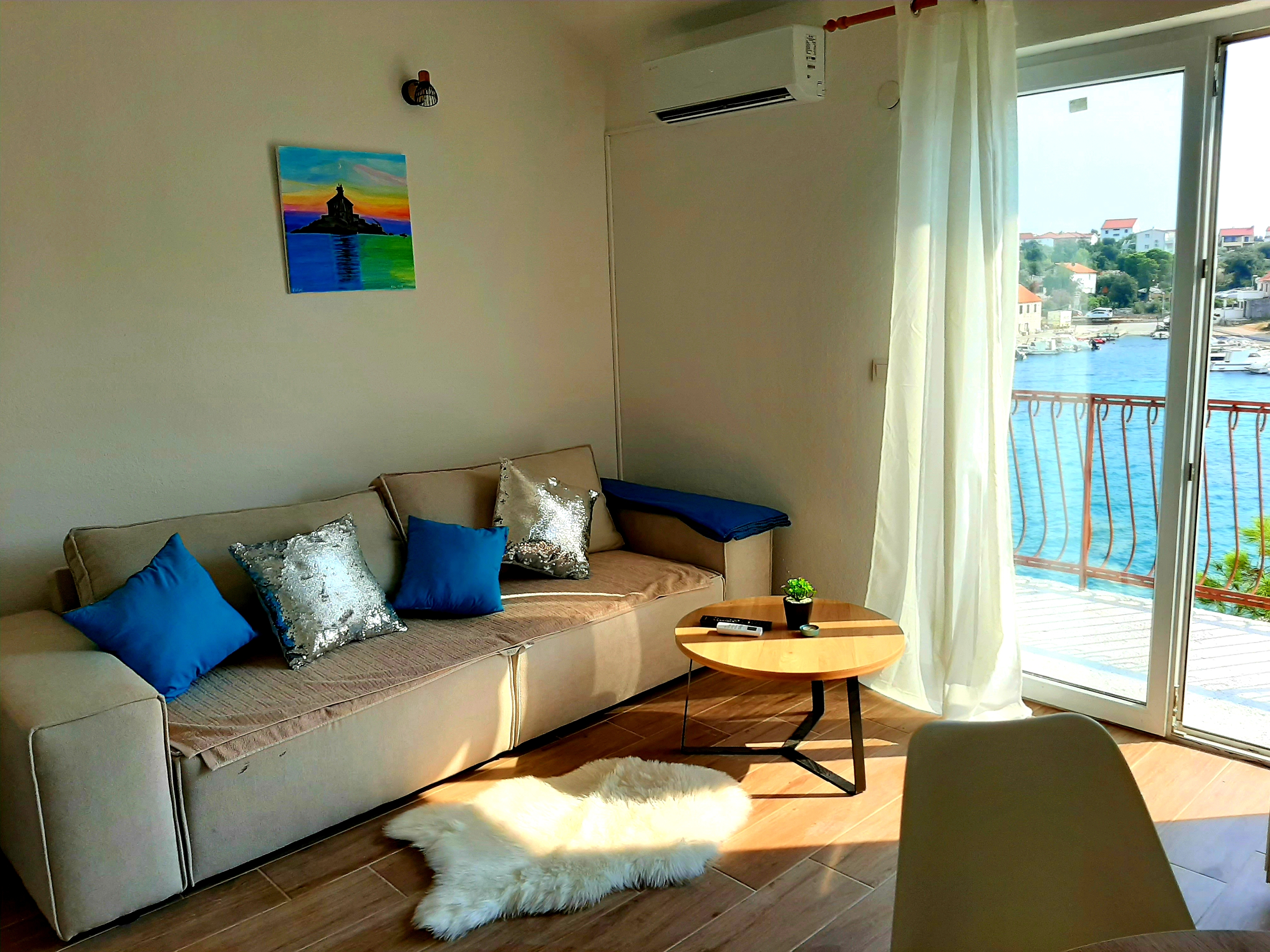 One bedroom apartment near beach Ražanj (Rogoznica) (A-18284-a)