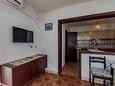 Zavalatica, Столовая в размещении типа apartment, доступный кондиционер и WiFi.
