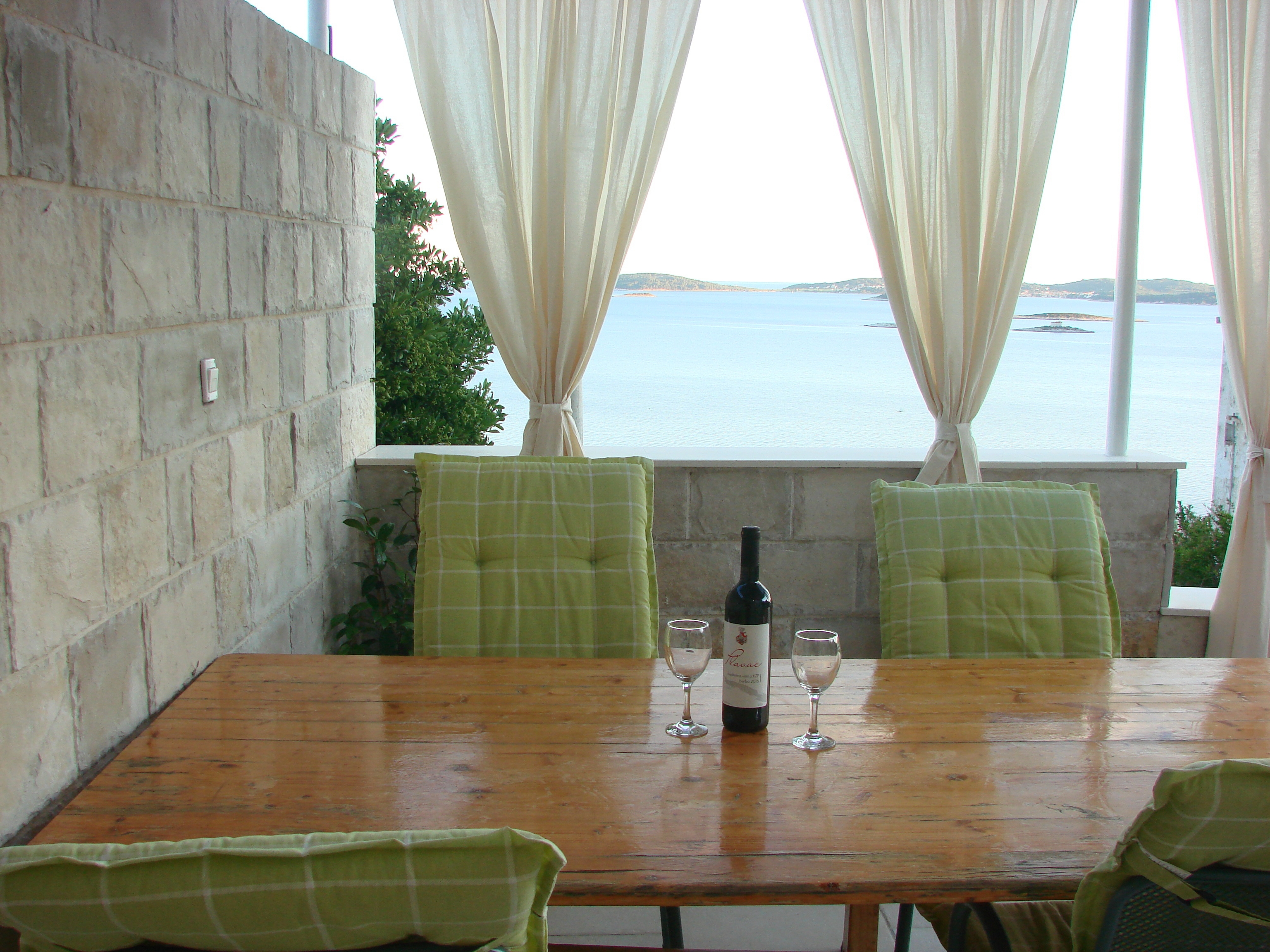 One bedroom house with terrace and sea view Mokalo, Pelješac  K