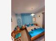 Schlafzimmer 2 Orebić, Schlafzimmer 2 in folgender Unterkunftsart apartment, Klimaanlage vorhanden, Haustiere erlaubt und WiFi.
