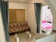 Obývací pokoj Novalja, Obývací pokoj v ubytování typu apartment, WiFi.
