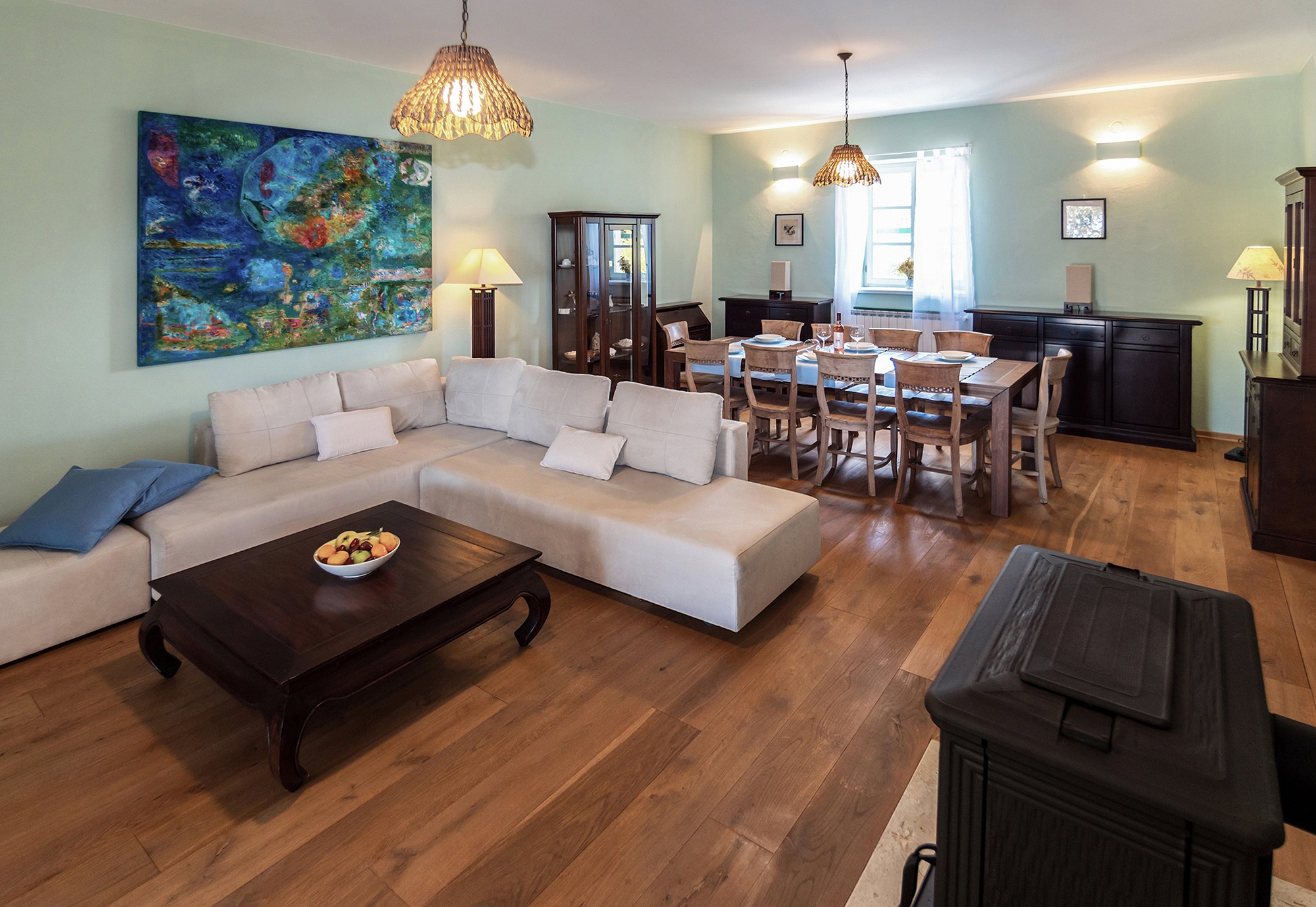 Four-bedroom house with terrace and sea view Lun, Pag (K-18321)