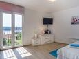 Mali Lošinj, Chambre dans l’hébergement en type studio-apartment, climatisation disponible, animaux acceptés et WiFi.