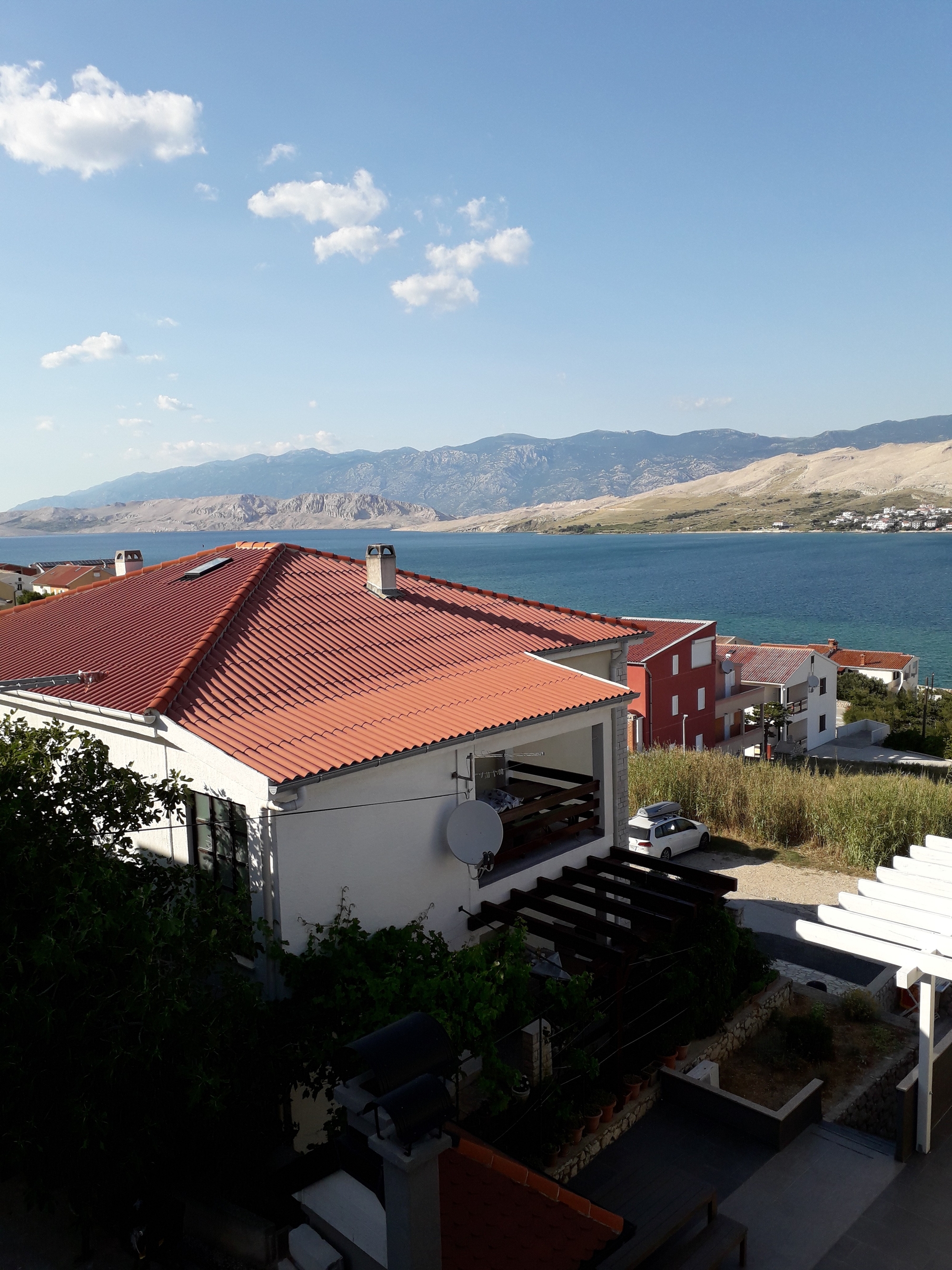 One bedroom apartment with balcony and sea view Pag  A-c