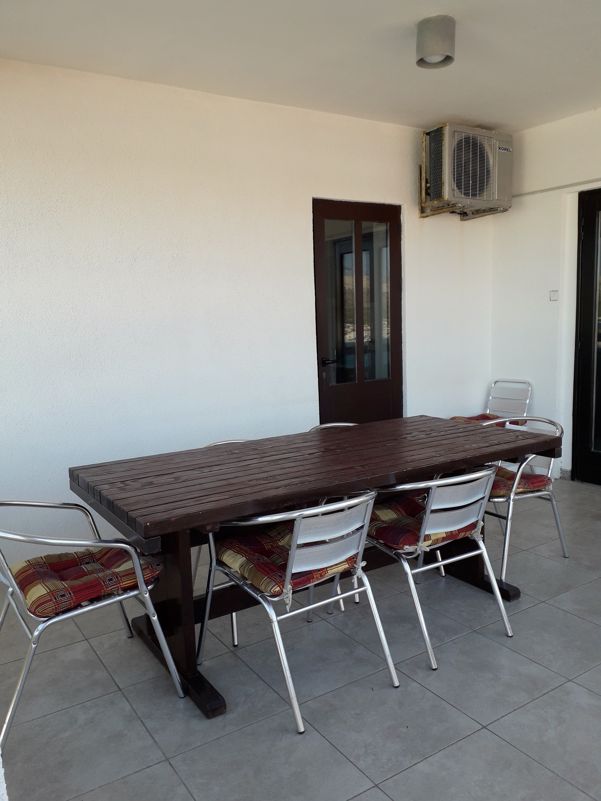 Two bedroom apartment with terrace and sea view Pag  A-d