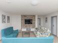 Living room Makarska, Living room in the apartment, air condition available and WiFi.