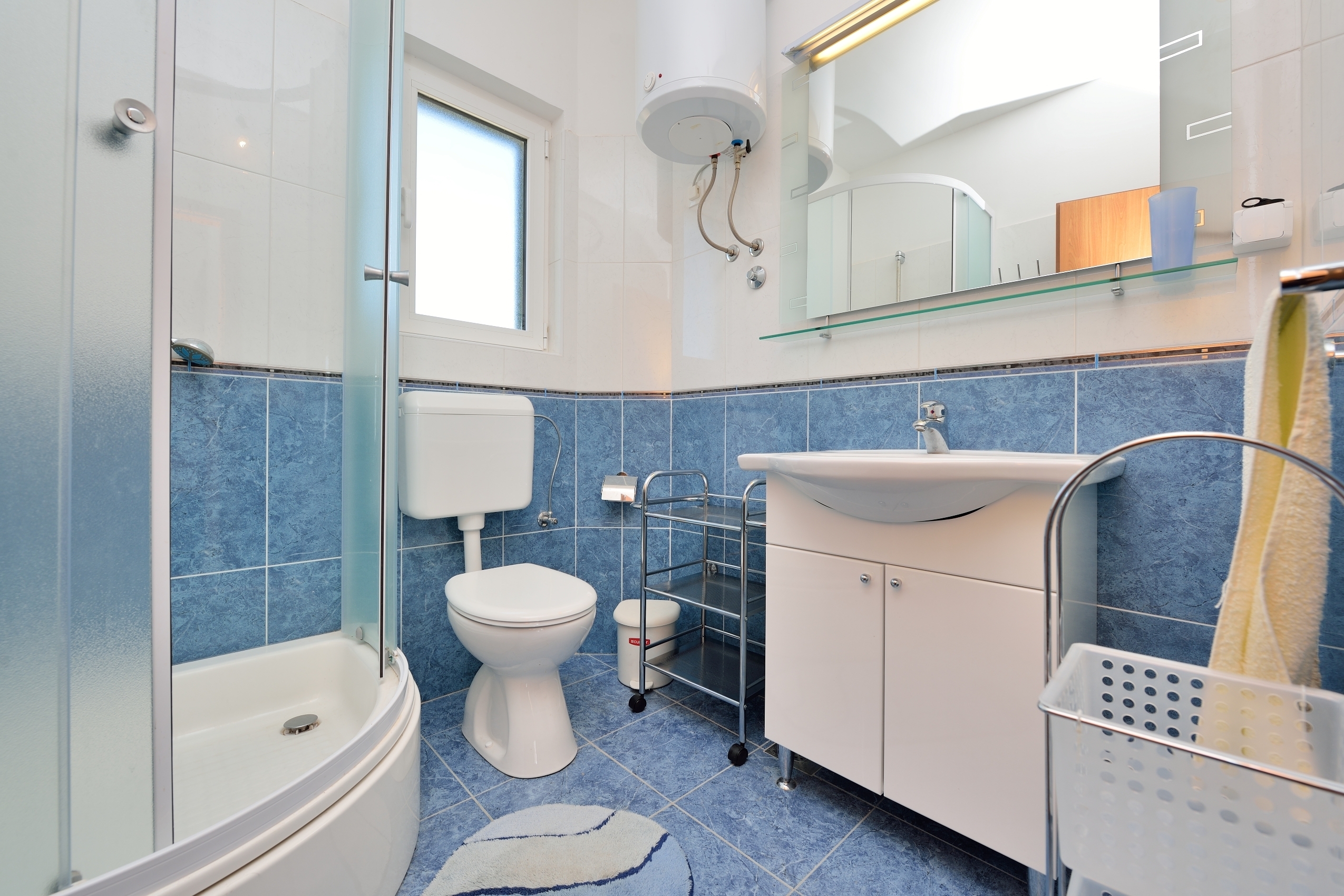 One bedroom apartment with terrace and sea view Cove Ljubljeva, Trogir  A-a