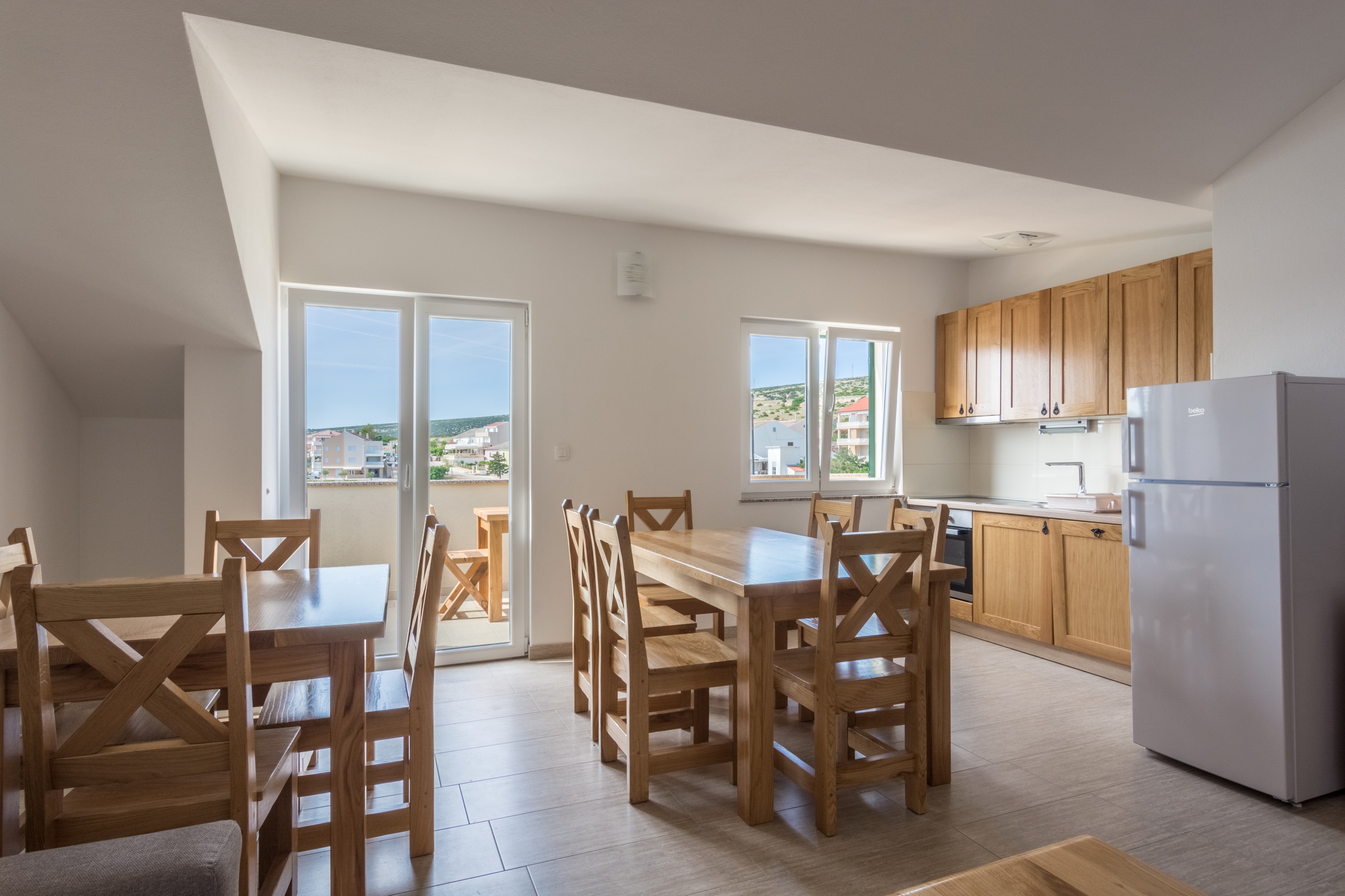 Comfortable and spacious apartment with terrace and sea view Šimuni, Pag (A-18386-c) Comfortable and spacious apartment with terrace and sea view Šimuni, Pag (A-18386-c)