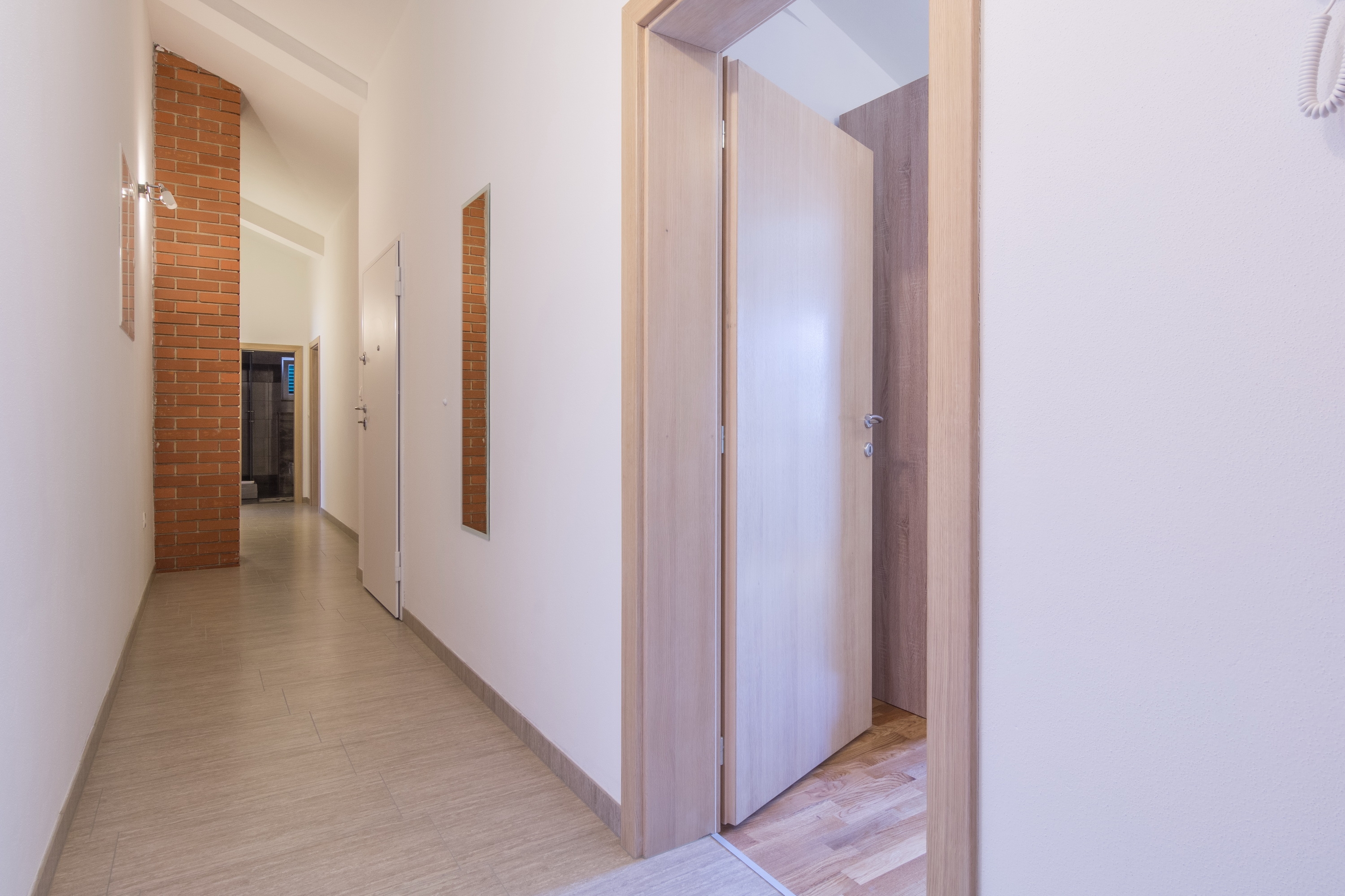 Comfortable and spacious apartment with terrace and sea view Šimuni, Pag  A-c