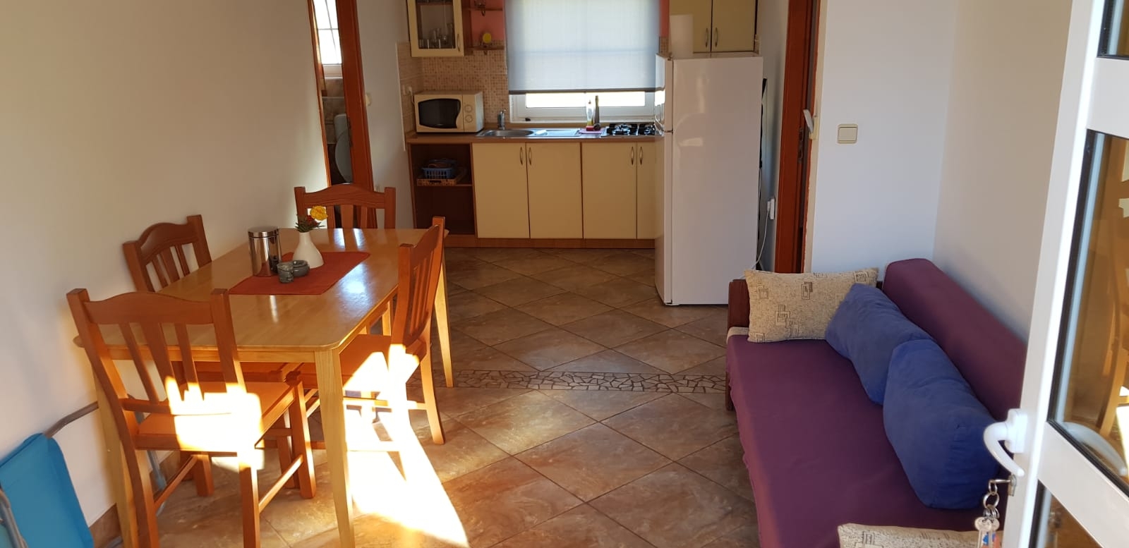 Two bedroom apartment with terrace Vir  A-b