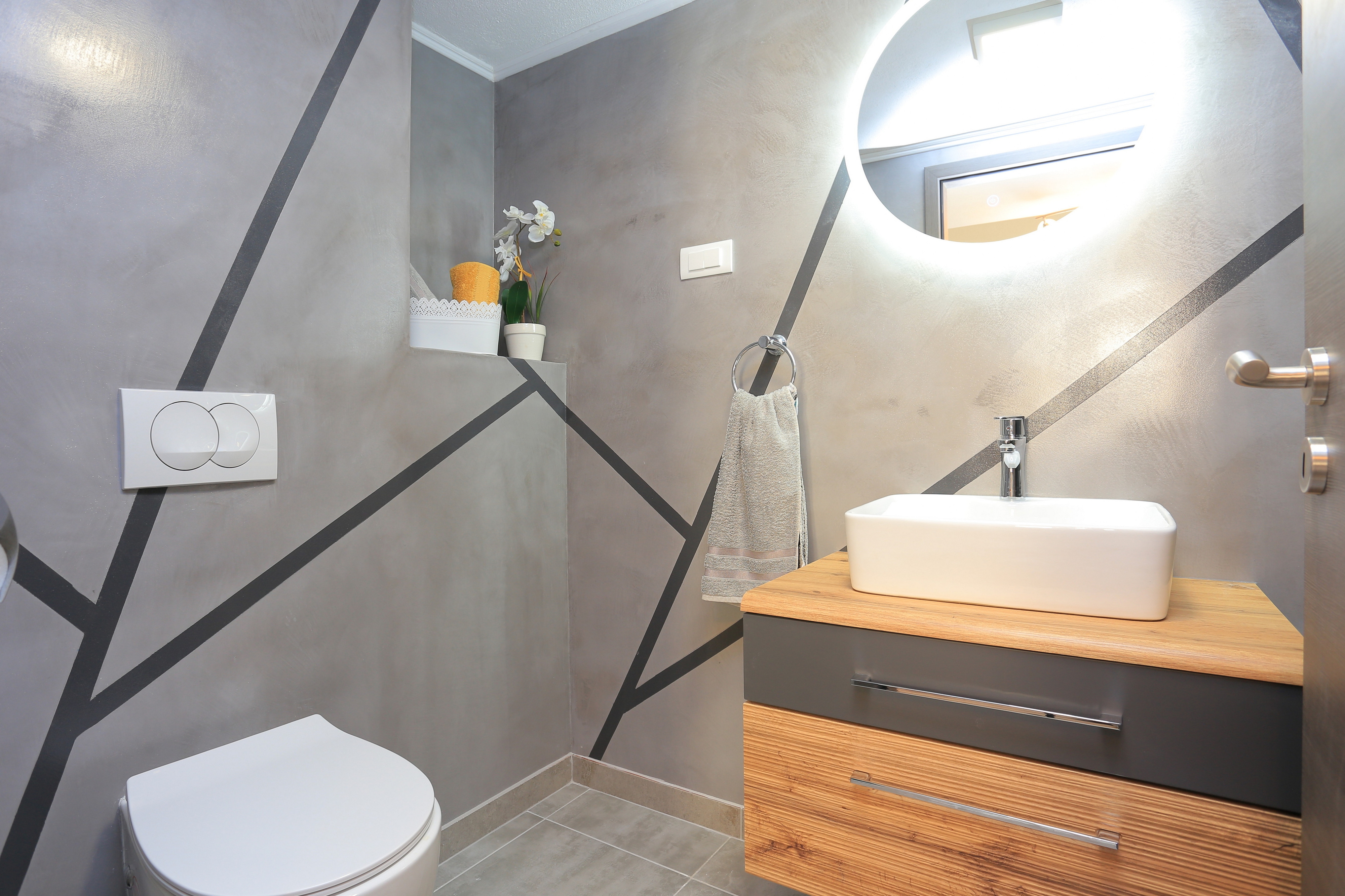 Three bedroom apartment near beach Igrane, Makarska  A-c