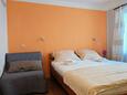 Спальня 1 Vodice, Спальня 1 в размещении типа apartment, WiFi.