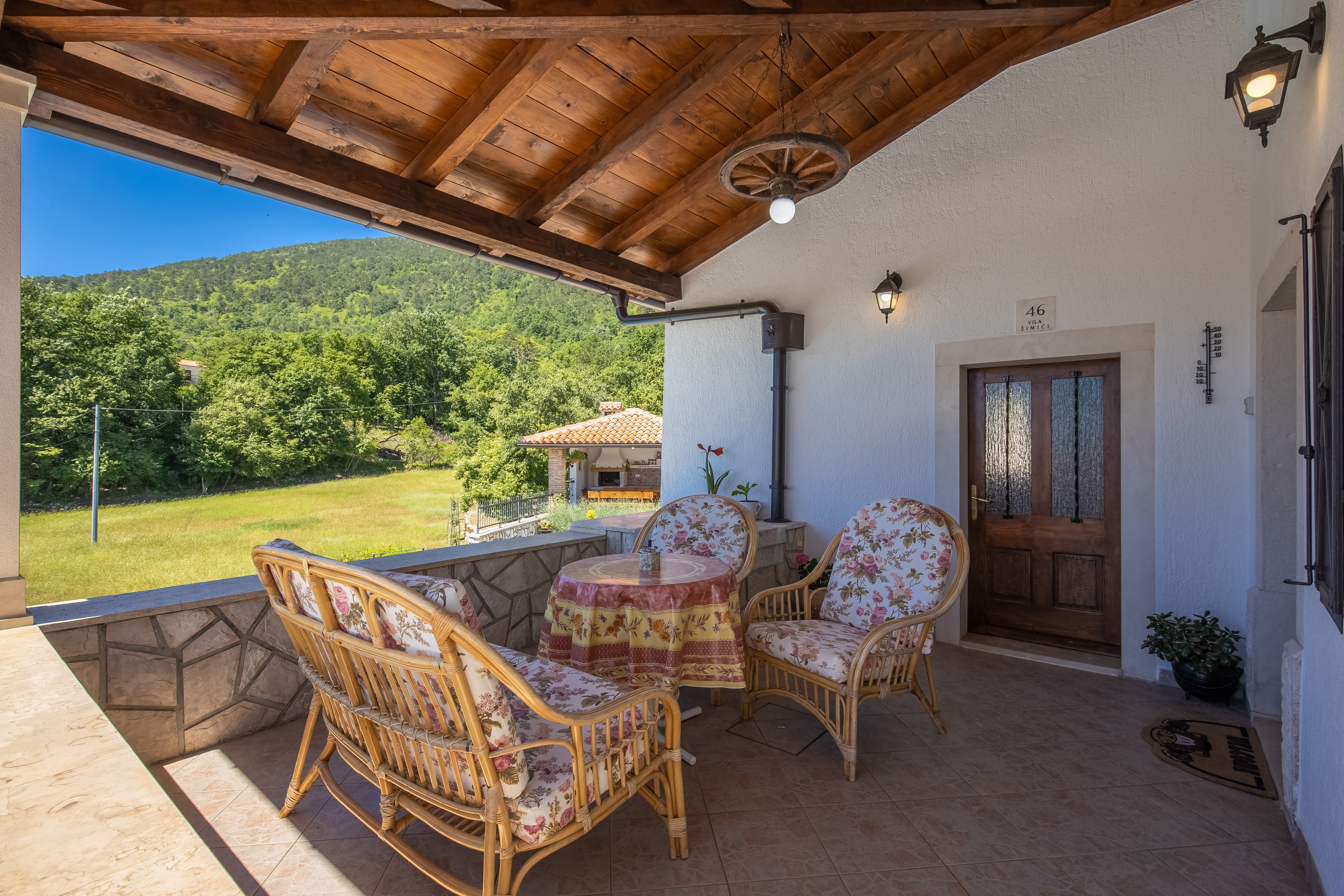 Two bedroom house with terrace Rošići, Opatija  K