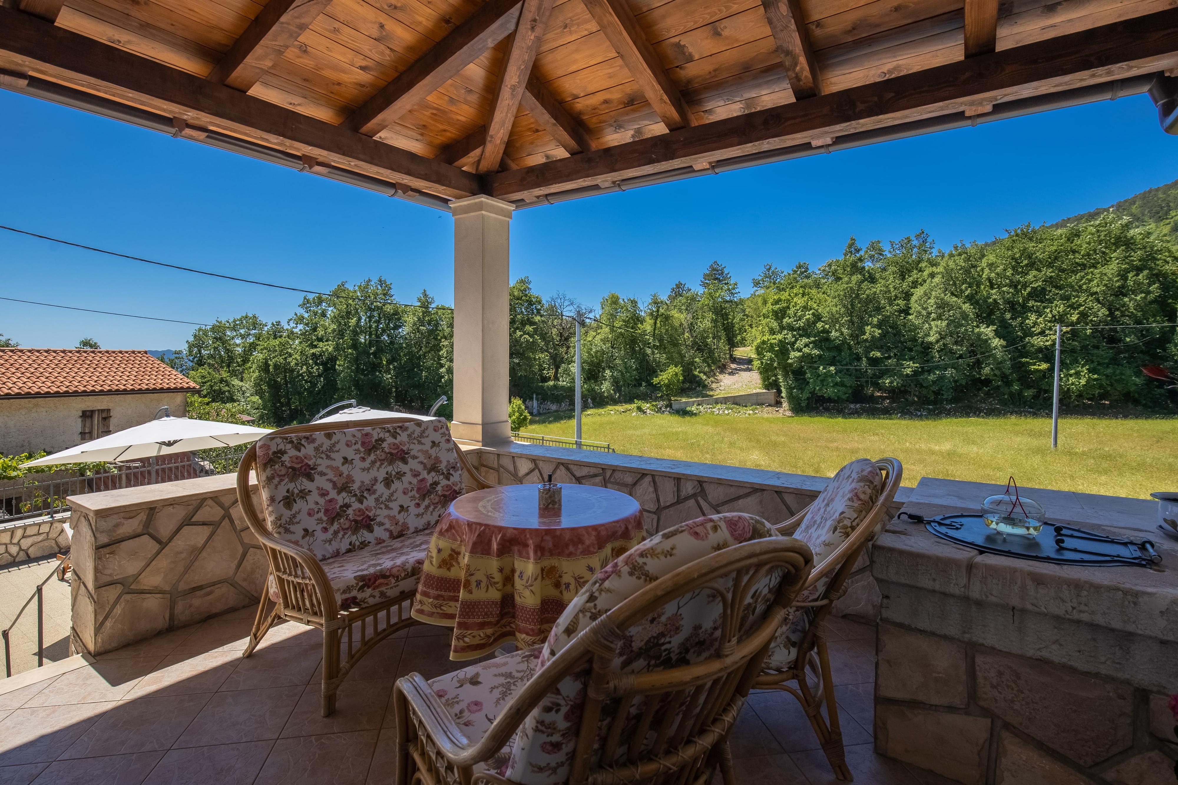 Two bedroom house with terrace Rošići, Opatija  K