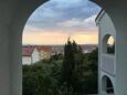Terrace Novalja, Terrace in the apartment, with a sea view and WiFi.
