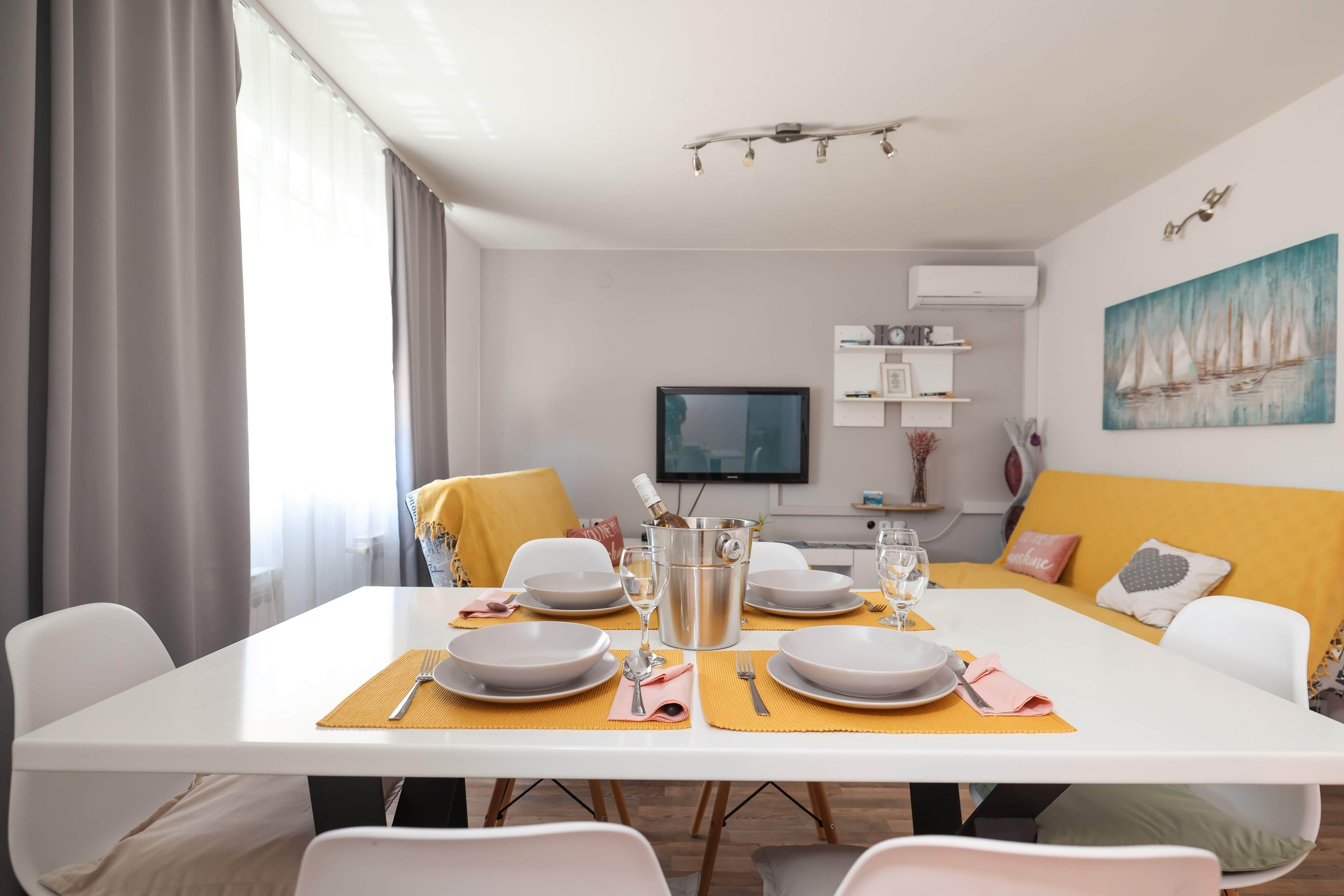Two bedroom apartment with terrace Sukošan, Zadar  A-a