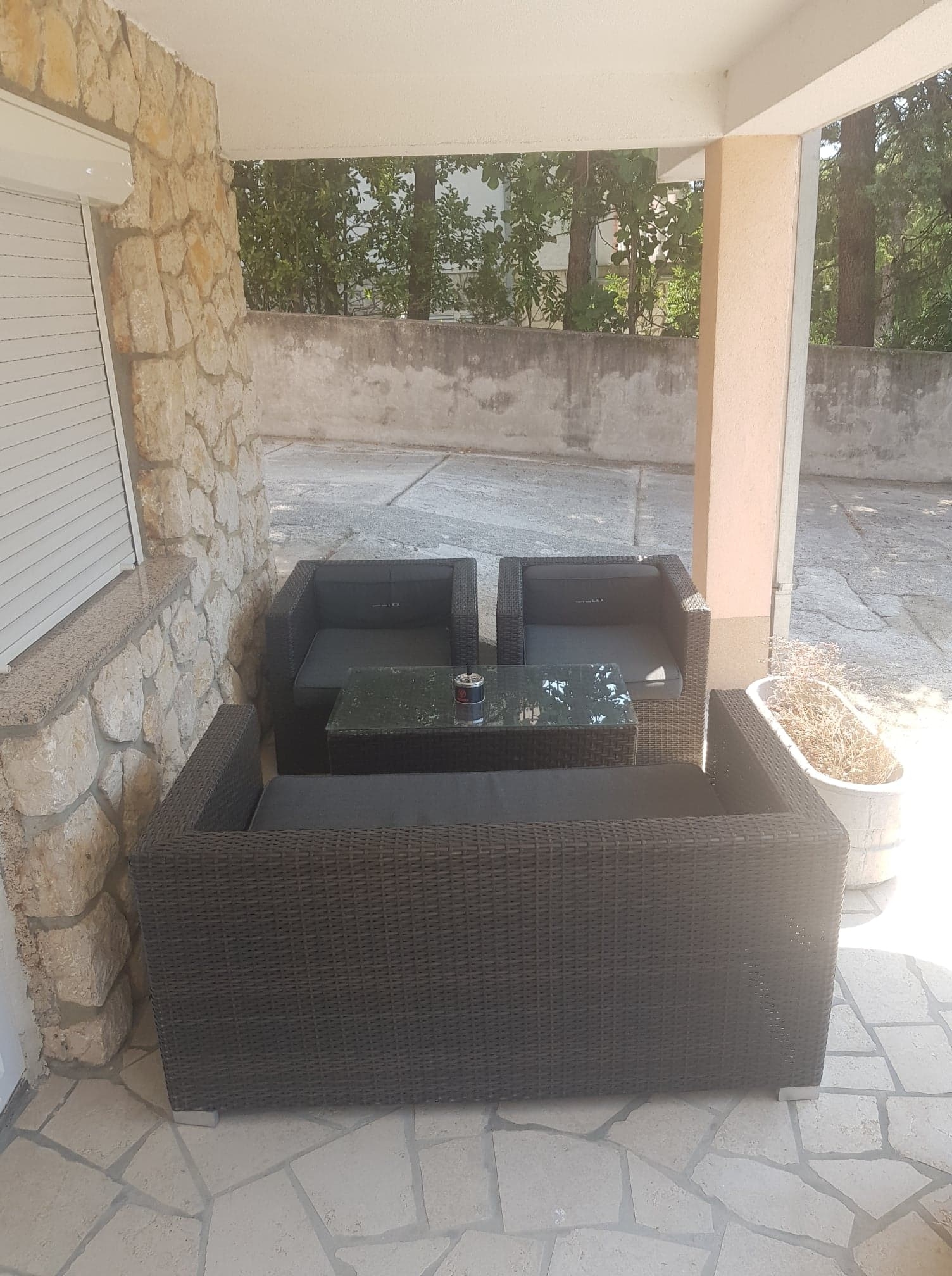 One bedroom apartment with terrace Dramalj, Crikvenica  A-a