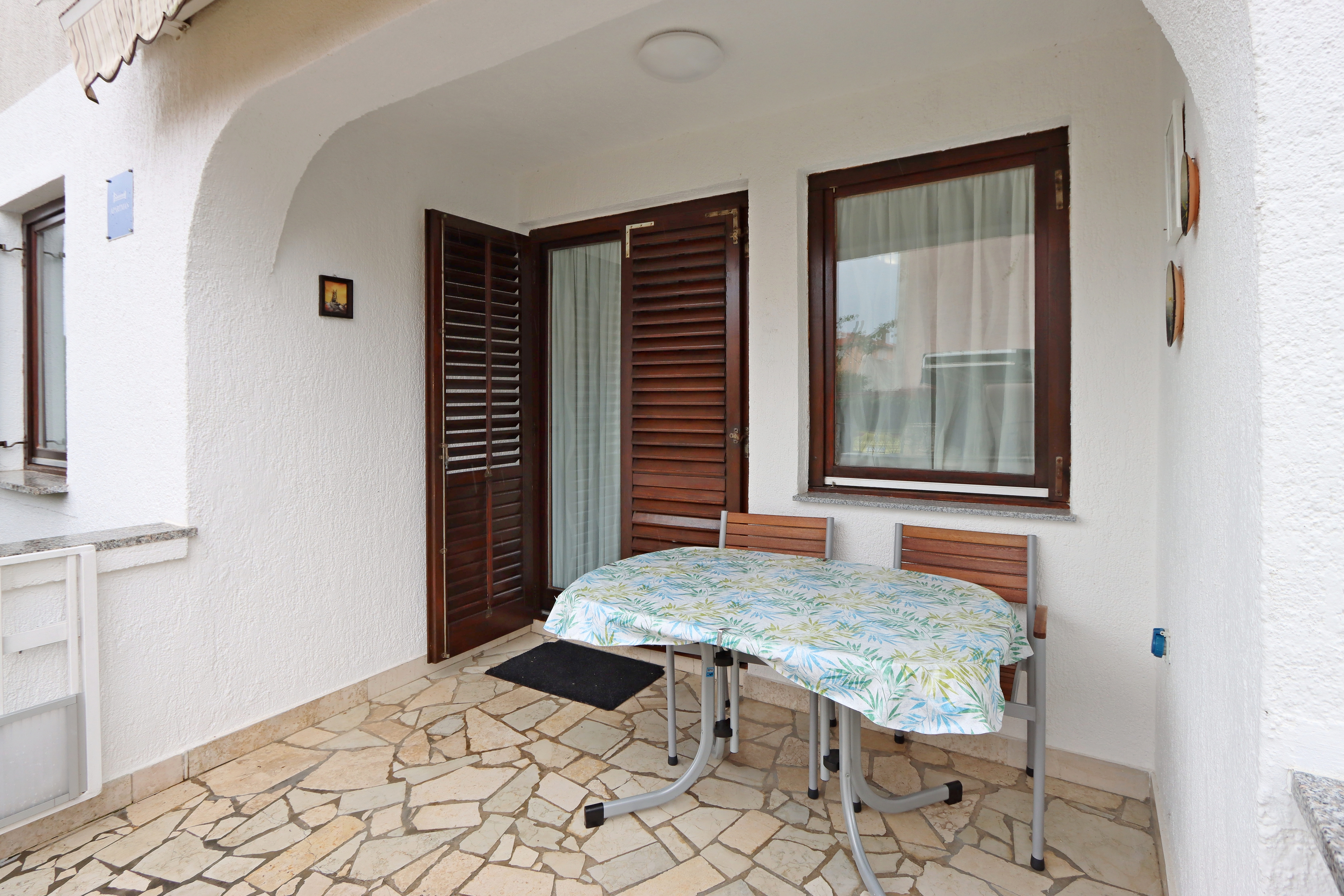 Two bedroom apartment with terrace Vantačići, Krk  A-a