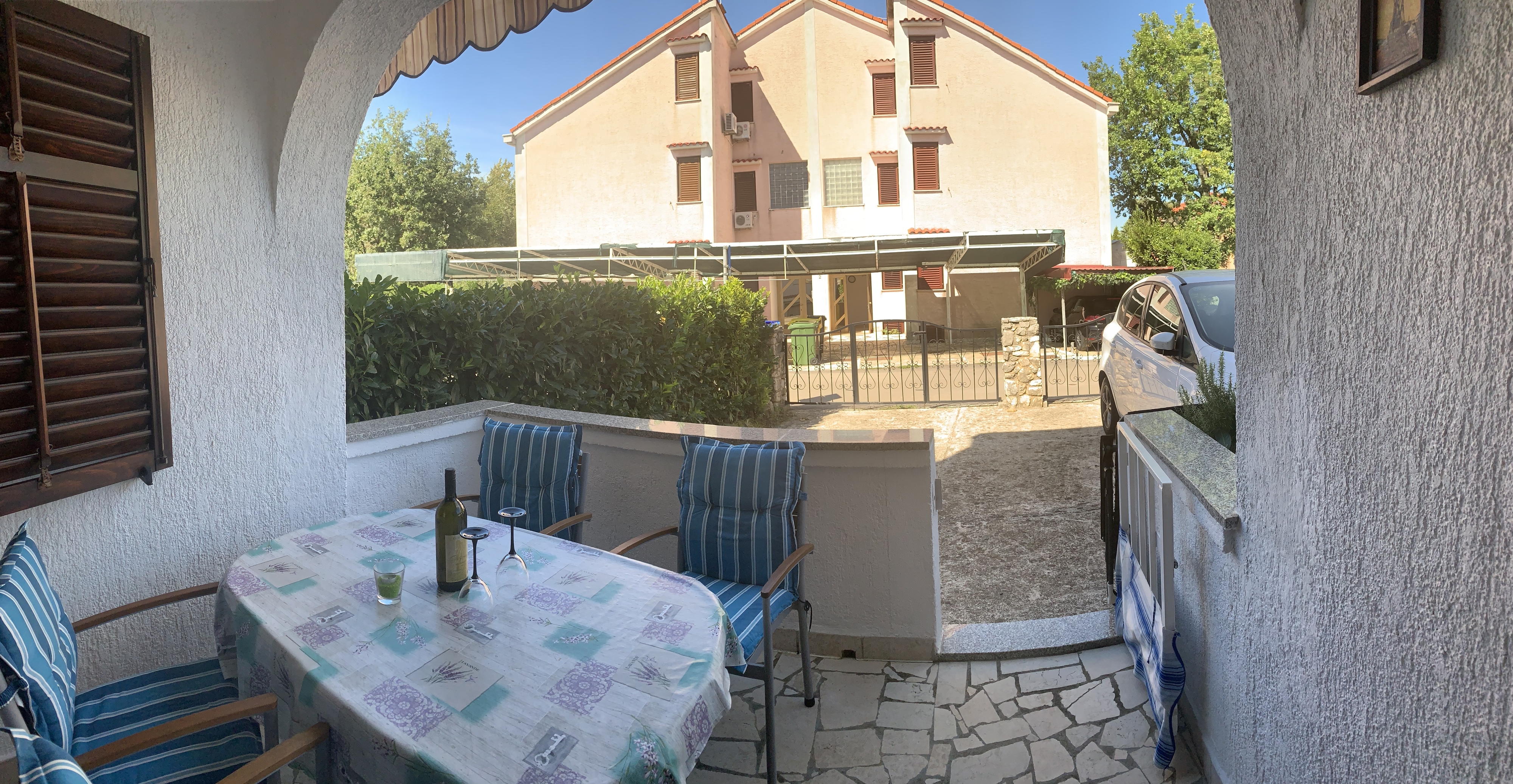 Dvosobni apartman s terasom Vantačići, Krk  A-a
