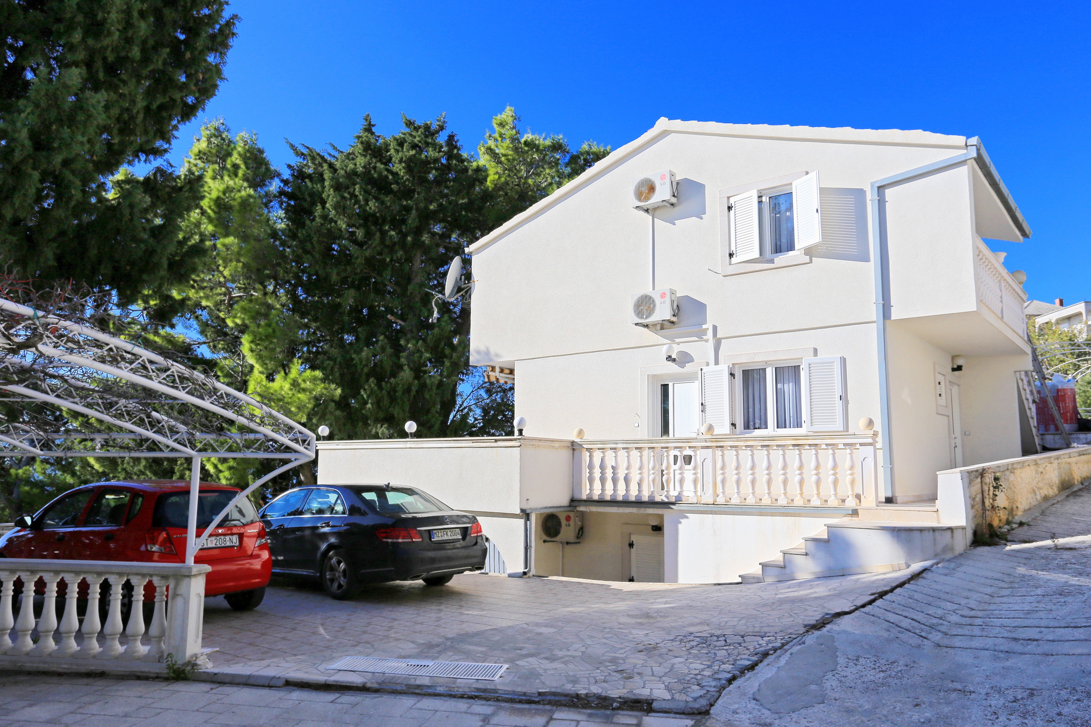 Studio flat with balcony and sea view Marušići, Omiš (AS-18497-b)