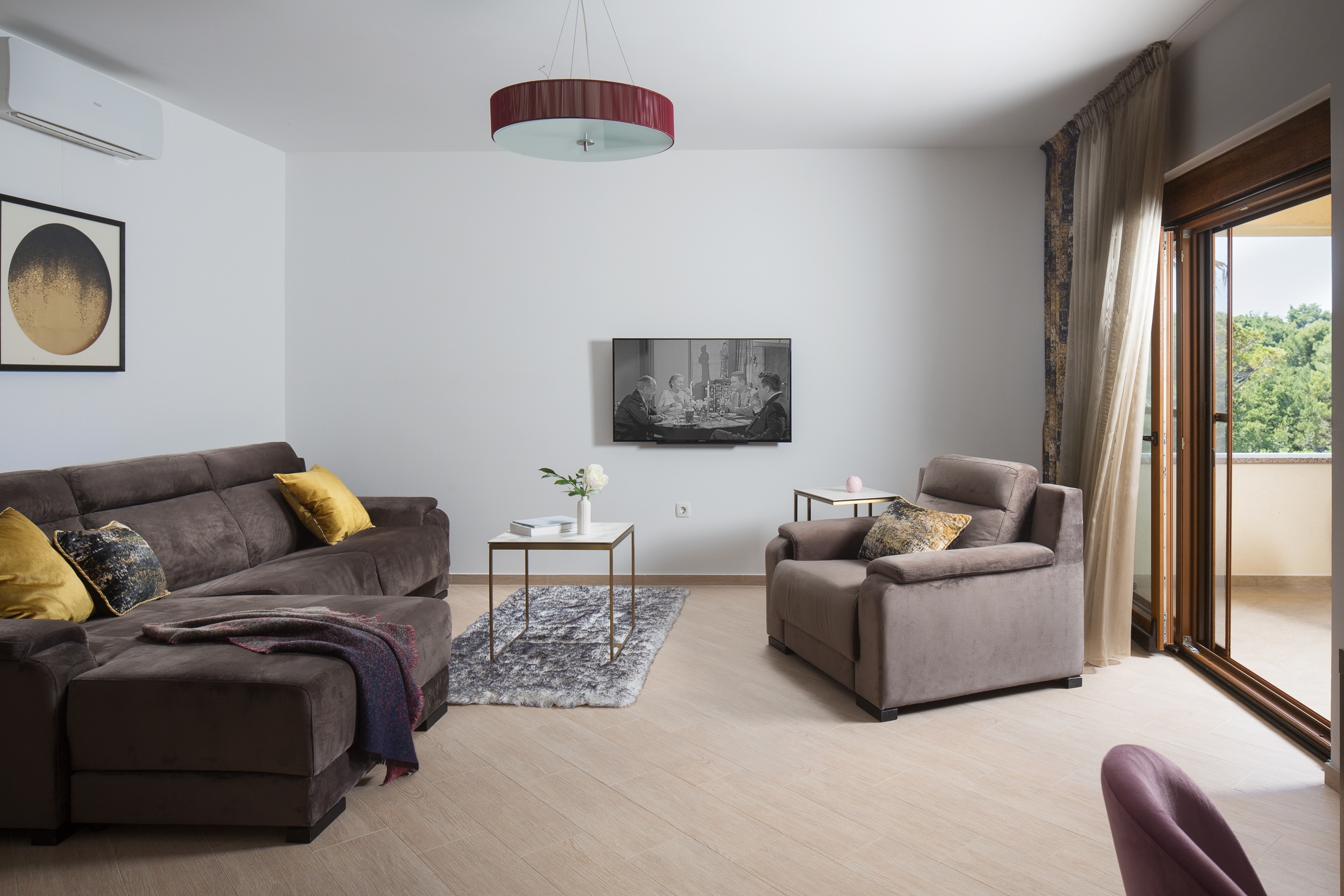 Comfortable and spacious house with terrace and sea view Vir  K