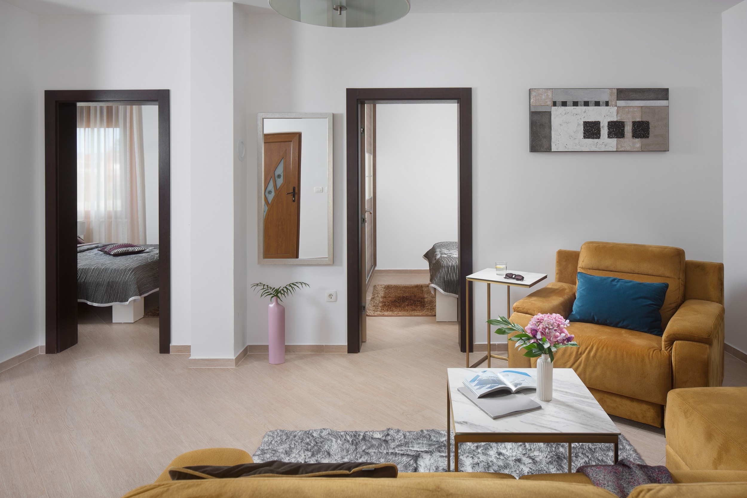 Comfortable and spacious house with terrace and sea view Vir  K