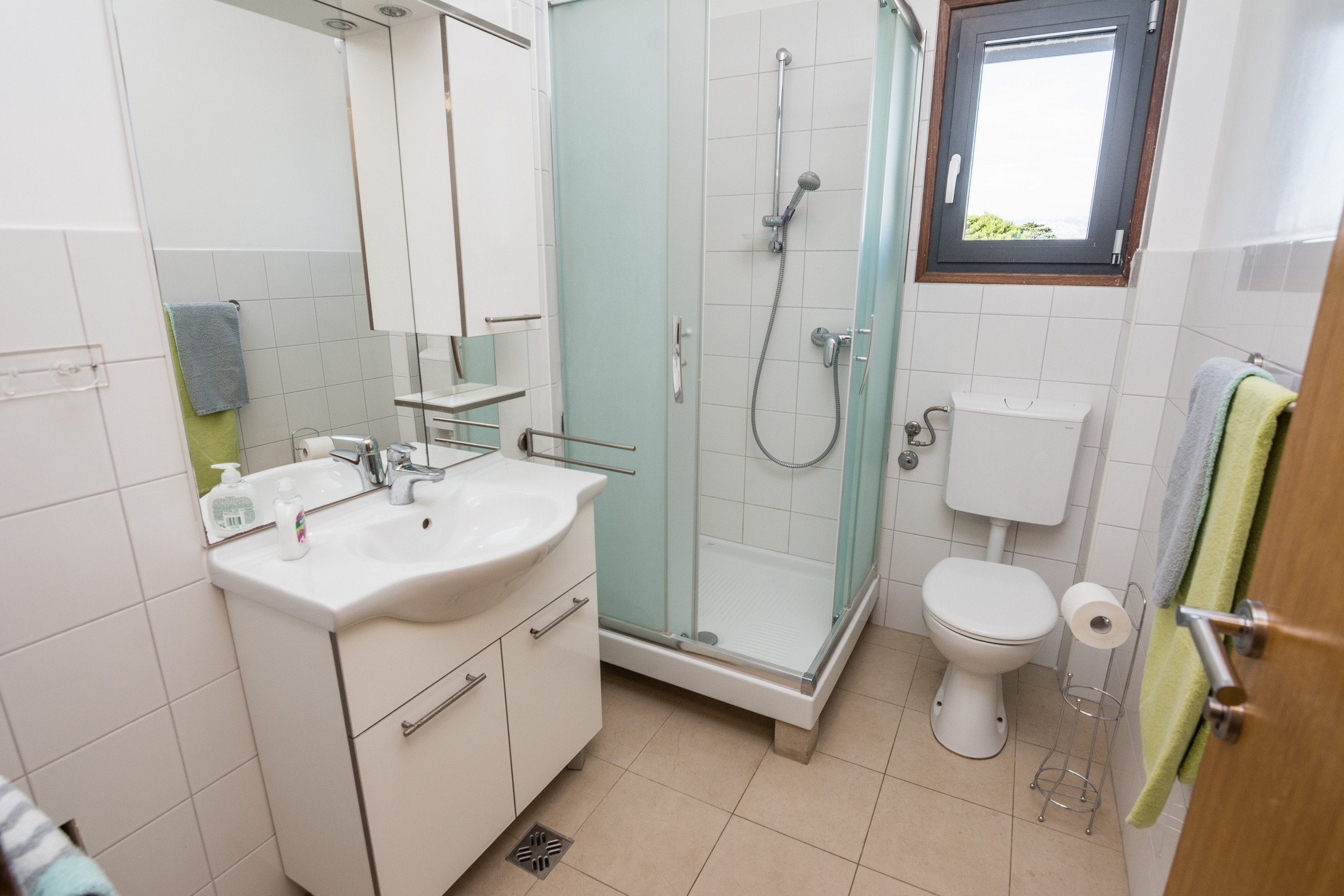 Two bedroom apartment with balcony and sea view Vir  A-a