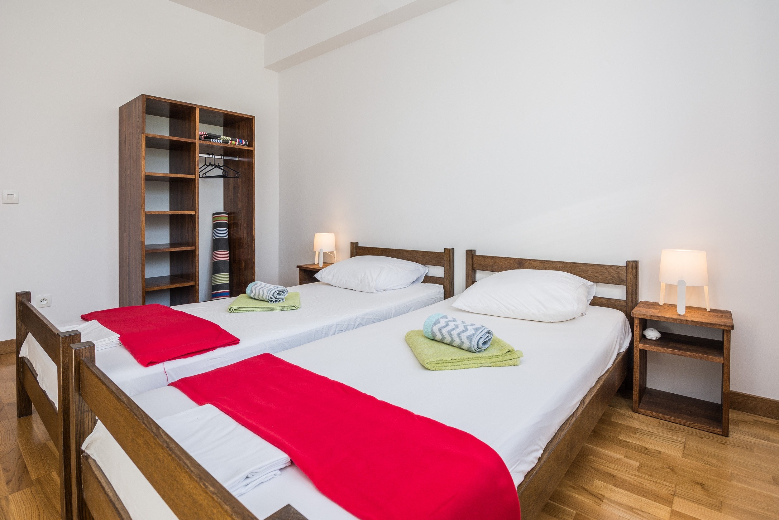 Two bedroom apartment with balcony and sea view Vir  A-a