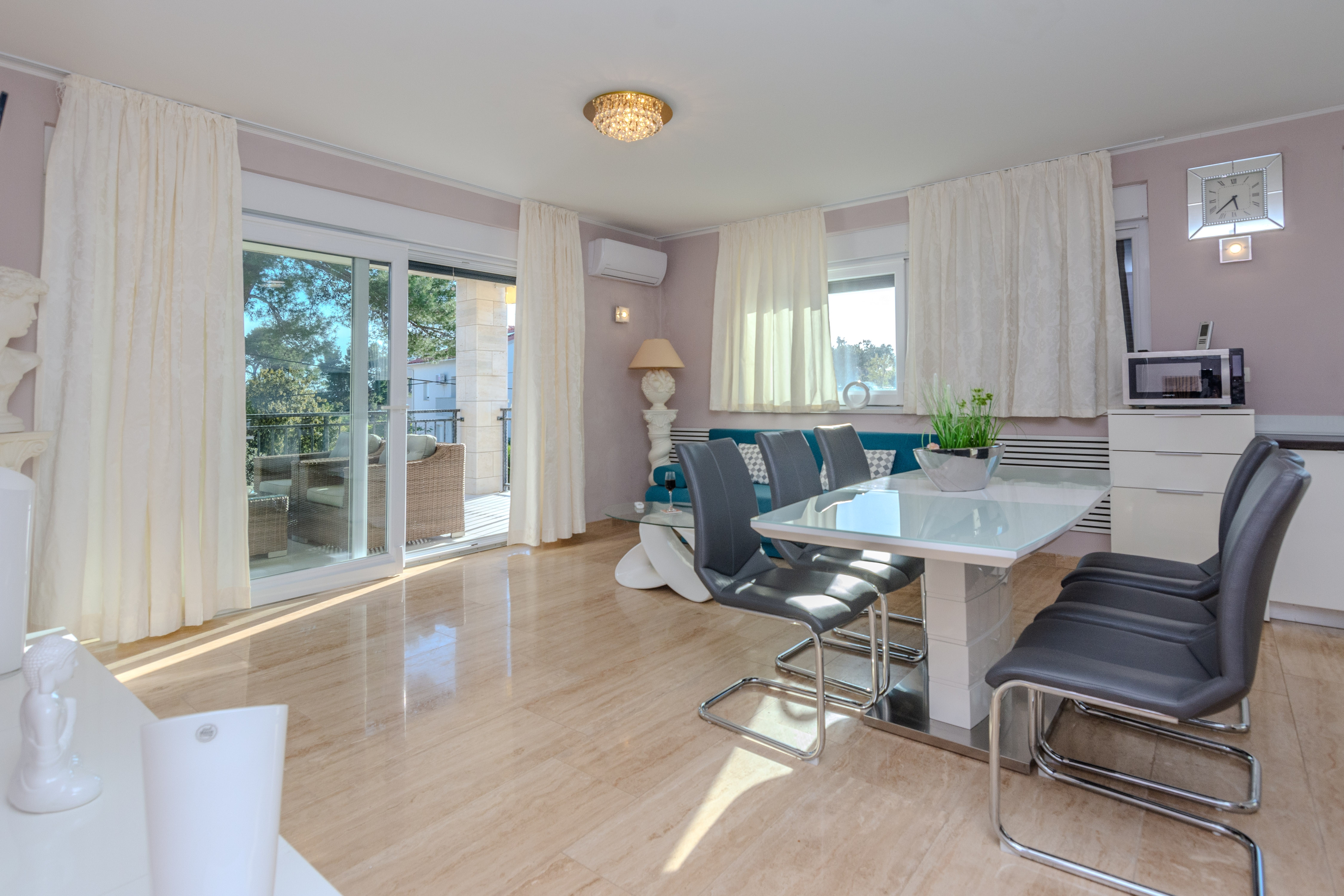 Two bedroom apartment with terrace Vir (A-18519-a)