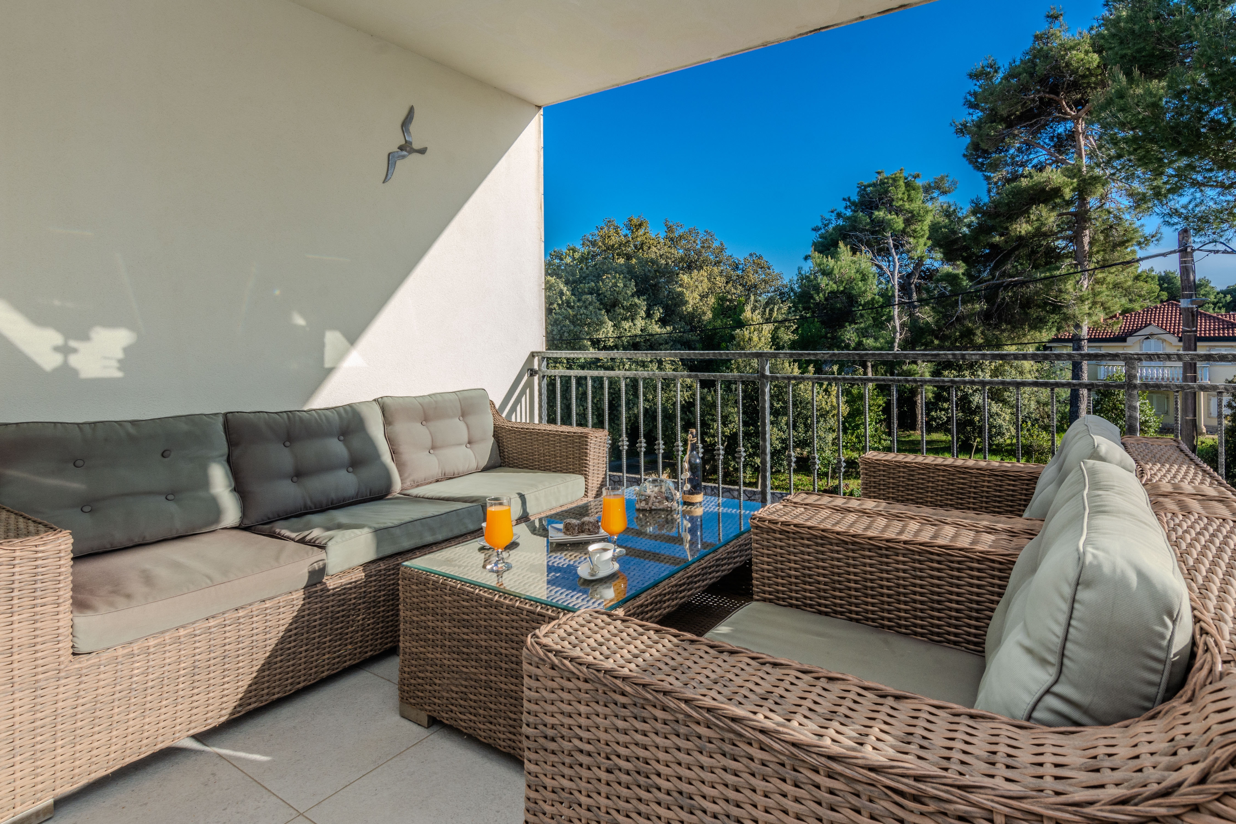 Two bedroom apartment with terrace Vir  A-a