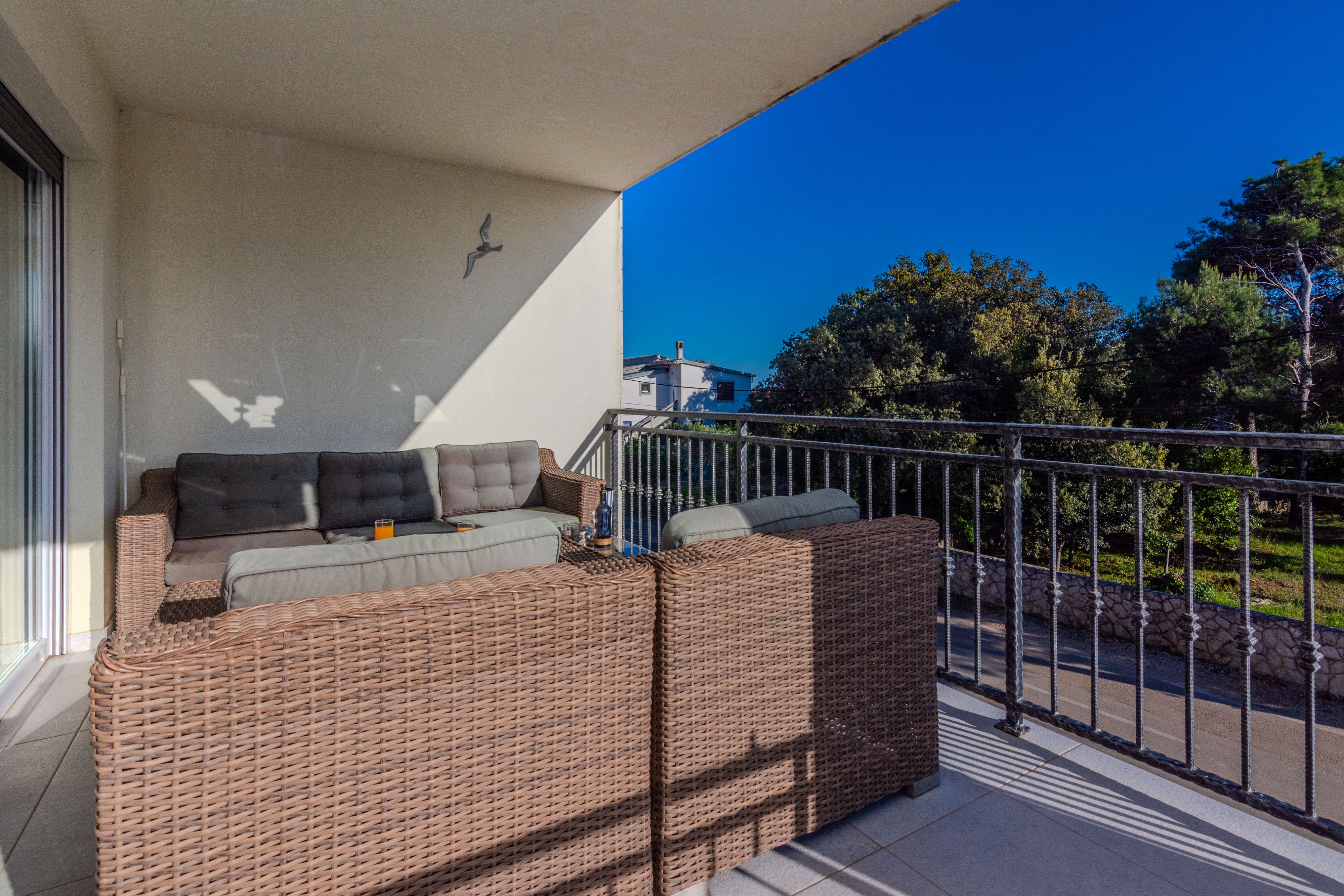 Two bedroom apartment with terrace Vir  A-a