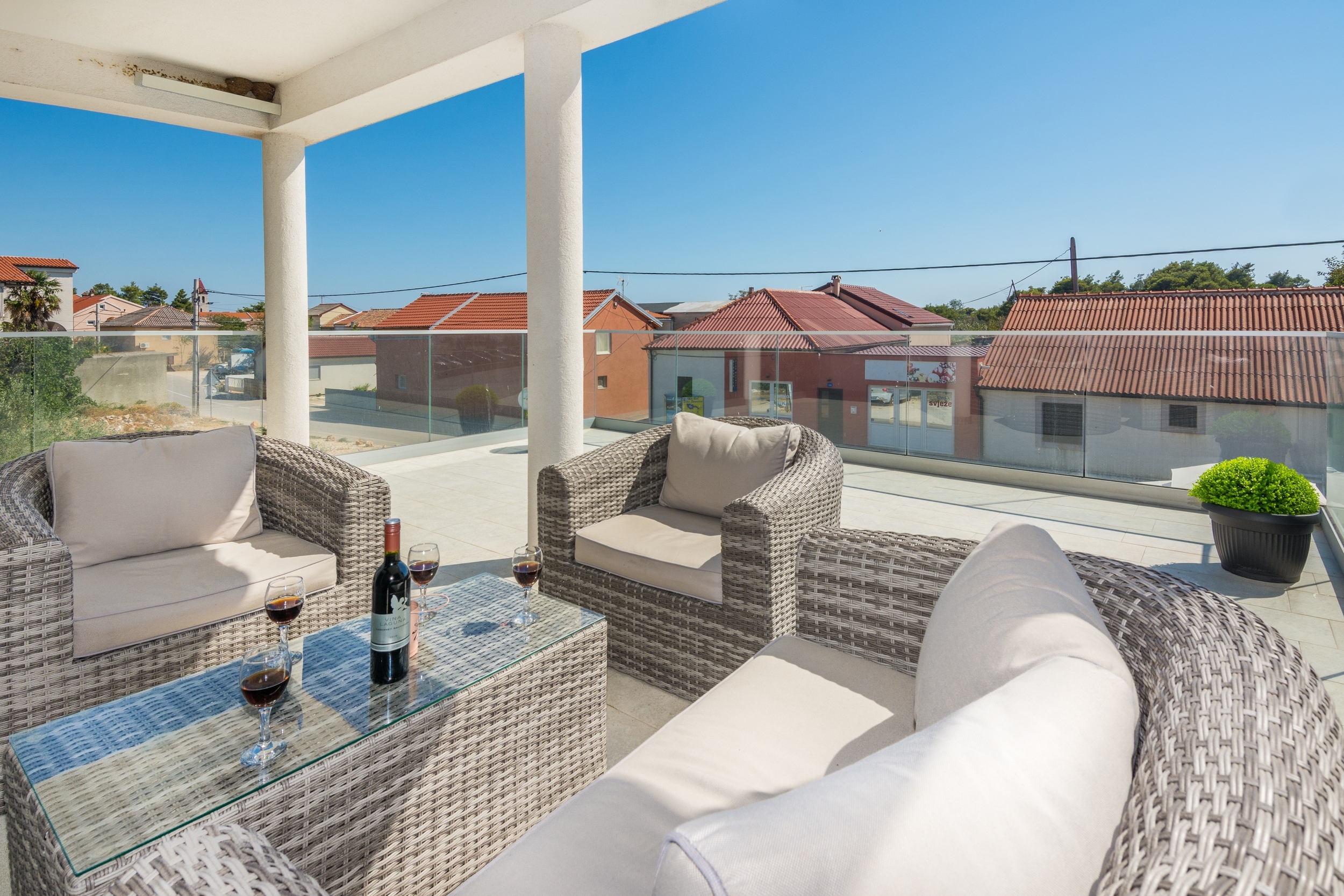 Two bedroom apartment with terrace Vir  A-a